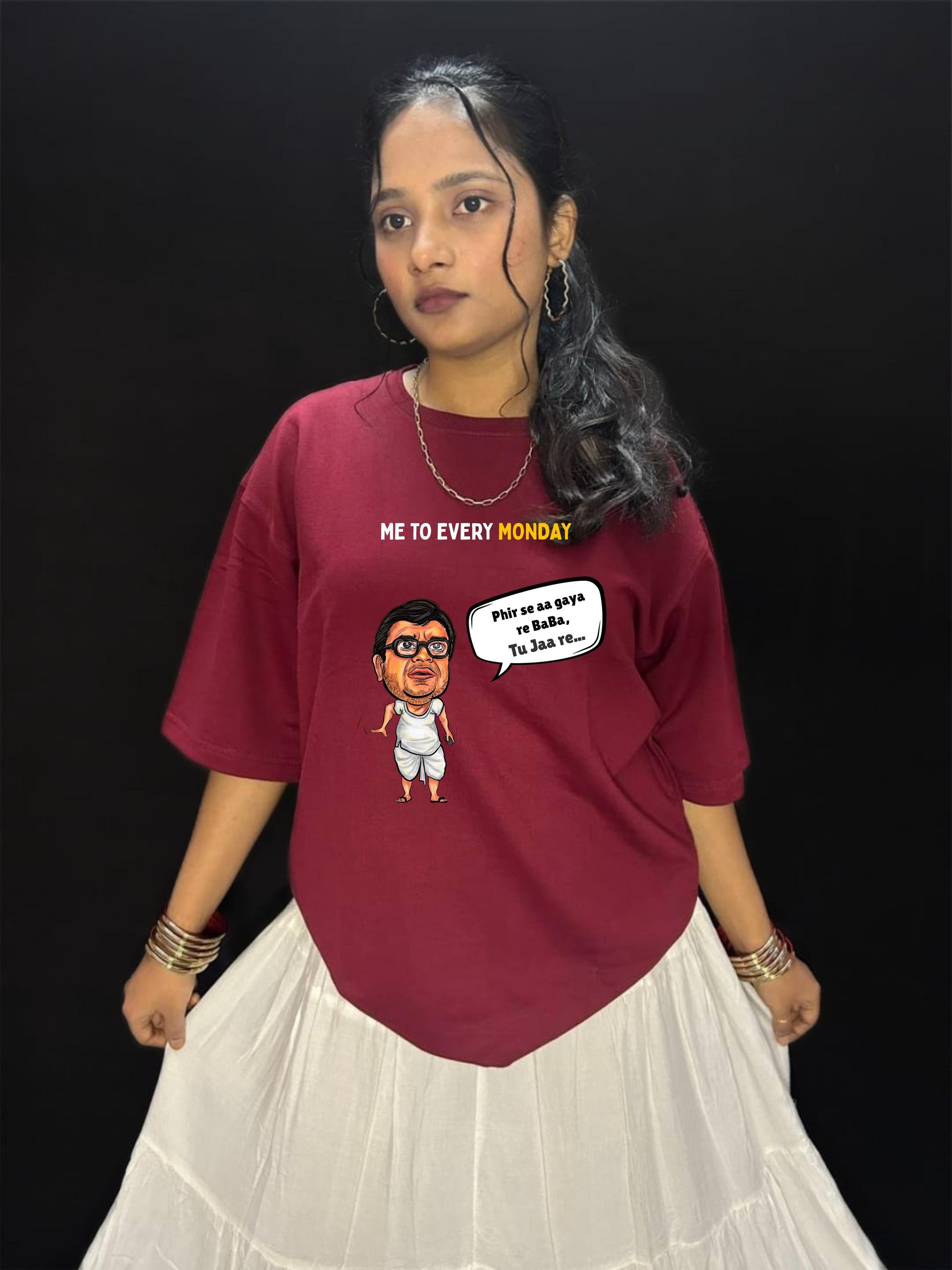 Baburao Style Oversized T-shirts Women