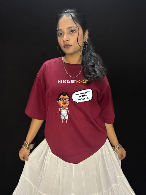 Baburao Style Oversized T-shirts Women