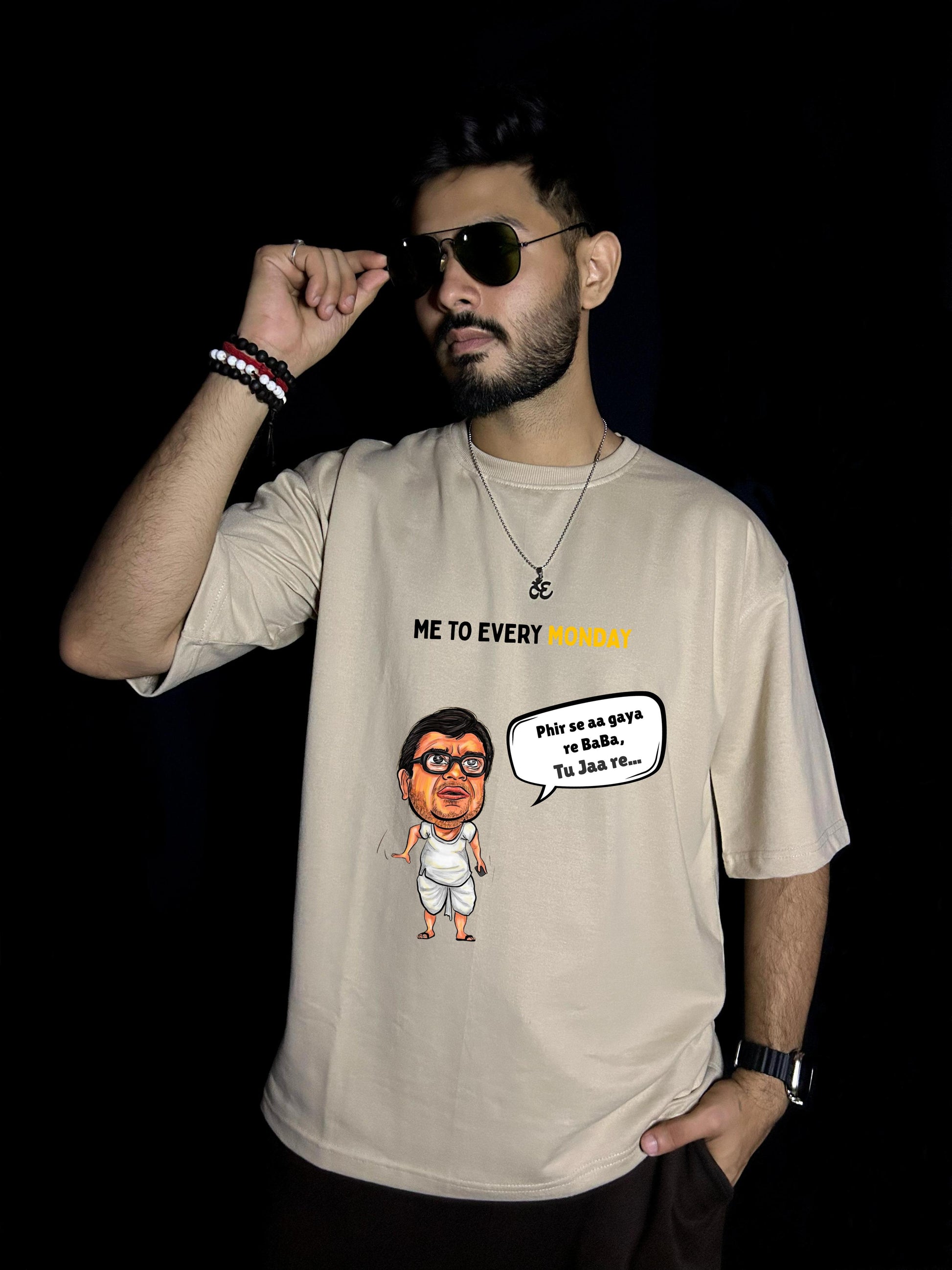 Baburao Style Oversized T-shirts