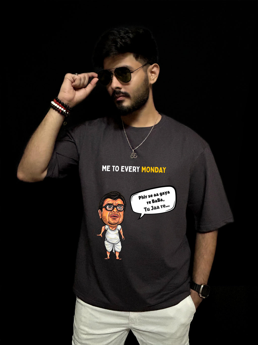 Baburao Style Oversized T-shirts
