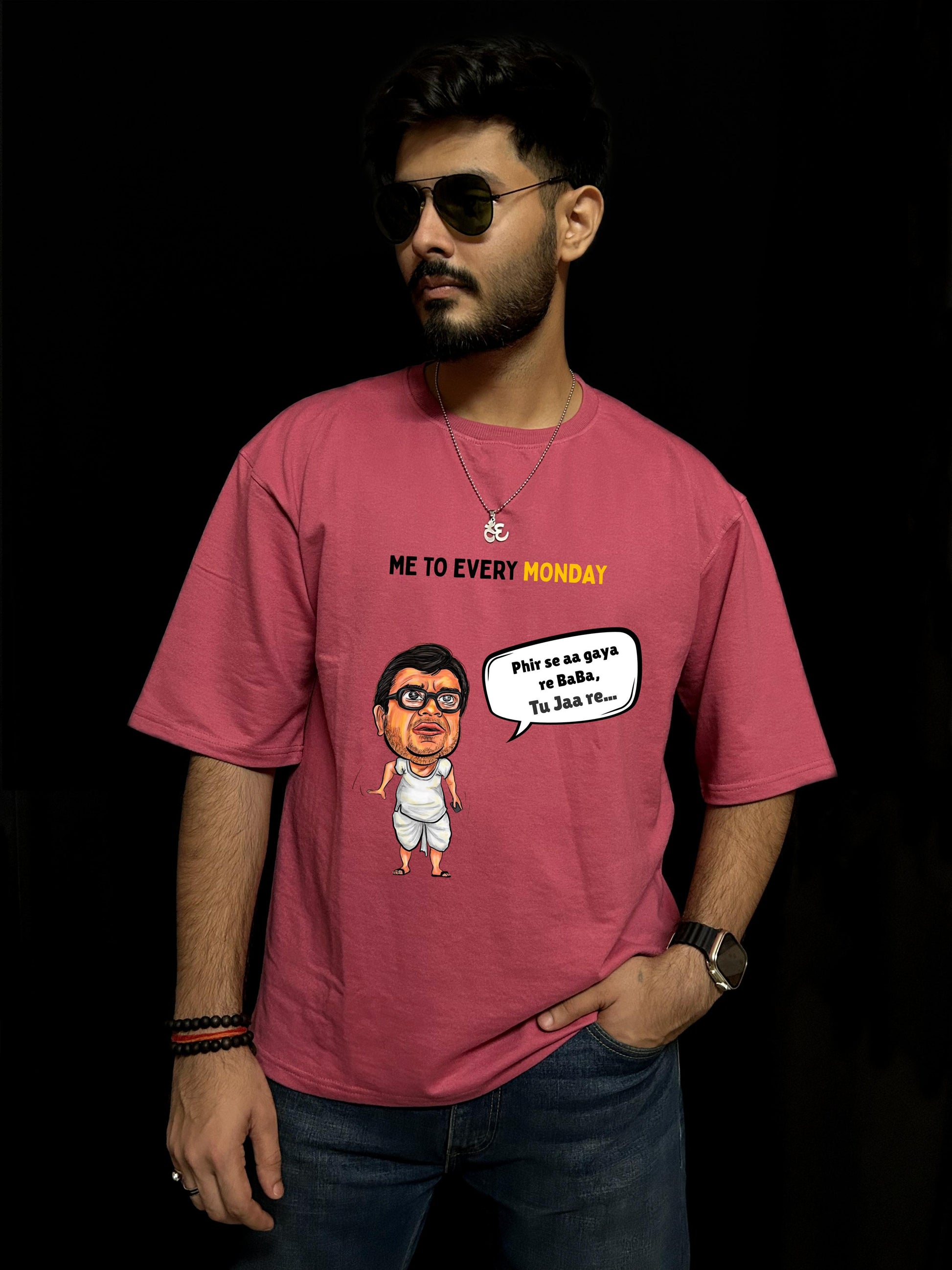 Baburao Style Oversized T-shirts