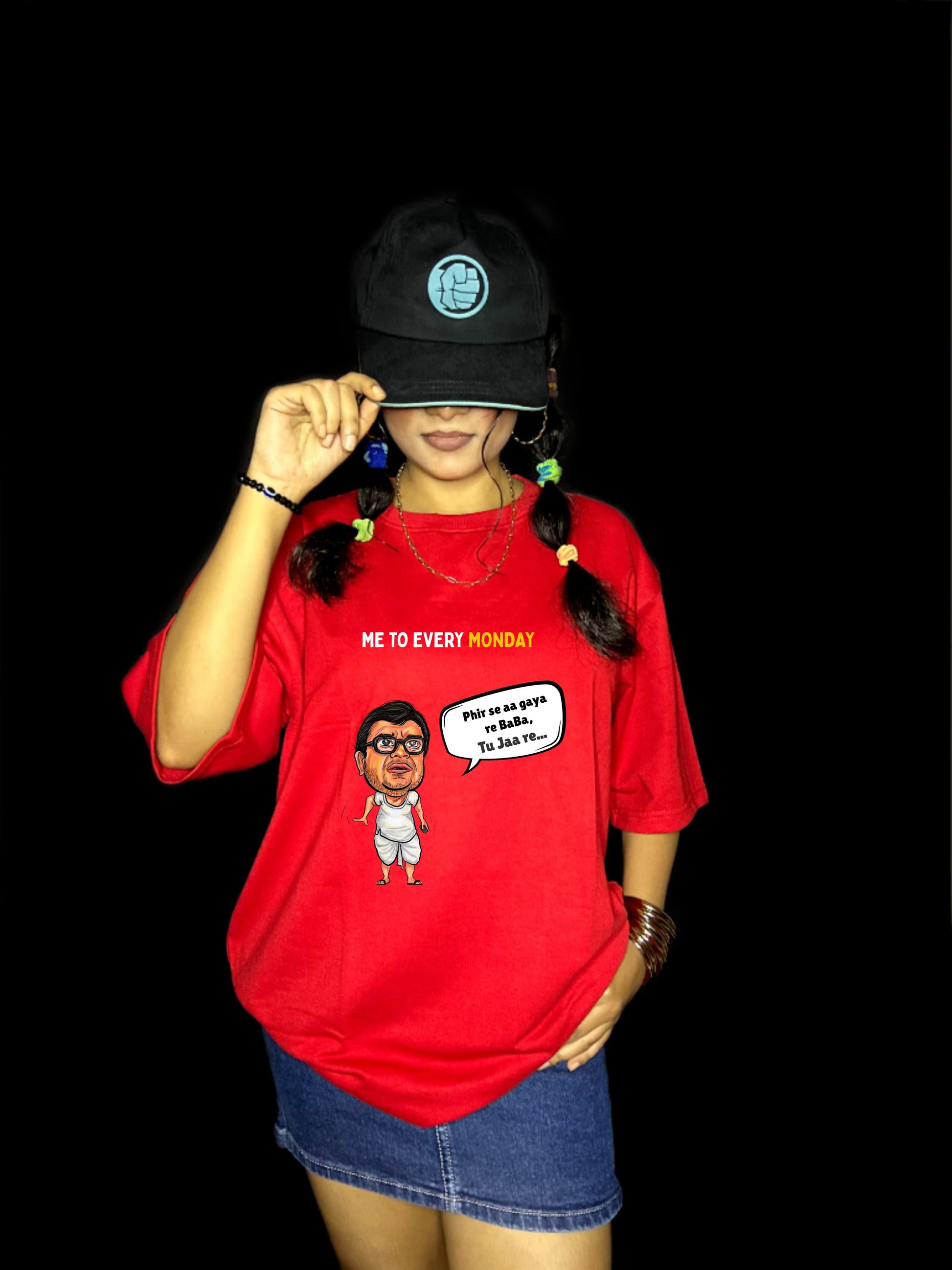 Baburao Style Oversized T-shirts Women
