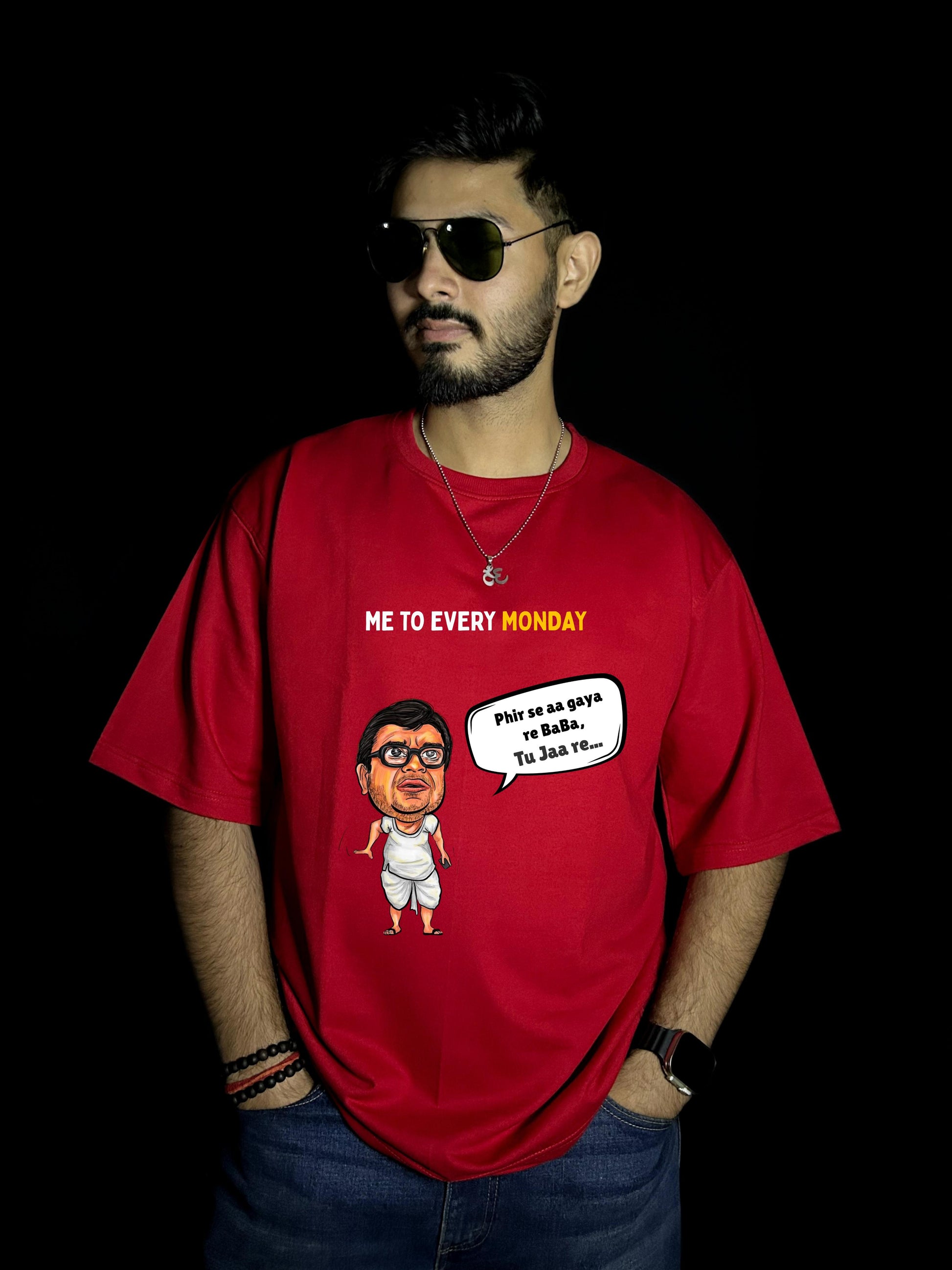 Baburao Style Oversized T-shirts
