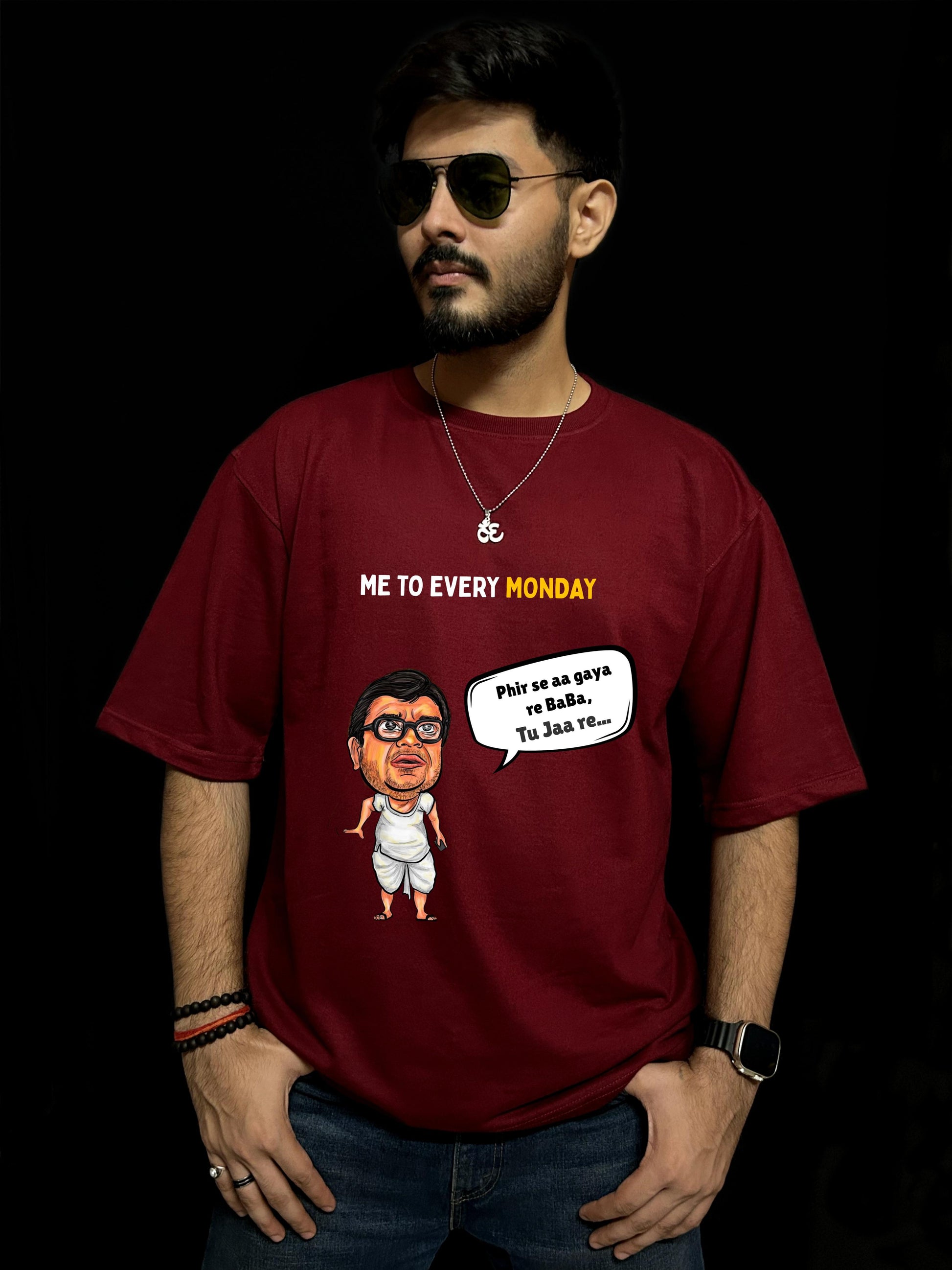 Baburao Style Oversized T-shirts