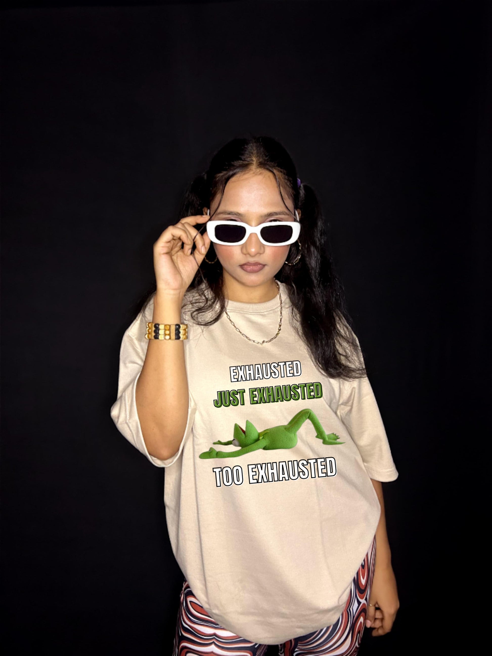 Exhausted Oversized T-shirts - Women