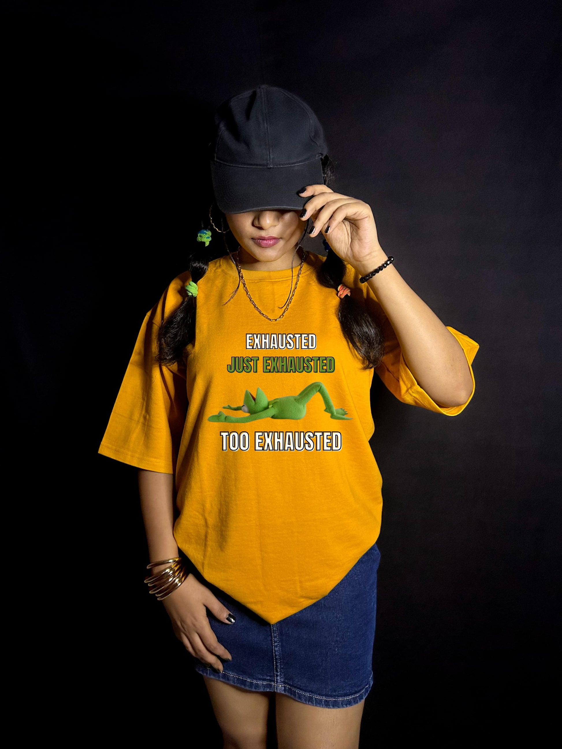 Exhausted Oversized T-shirts - Women