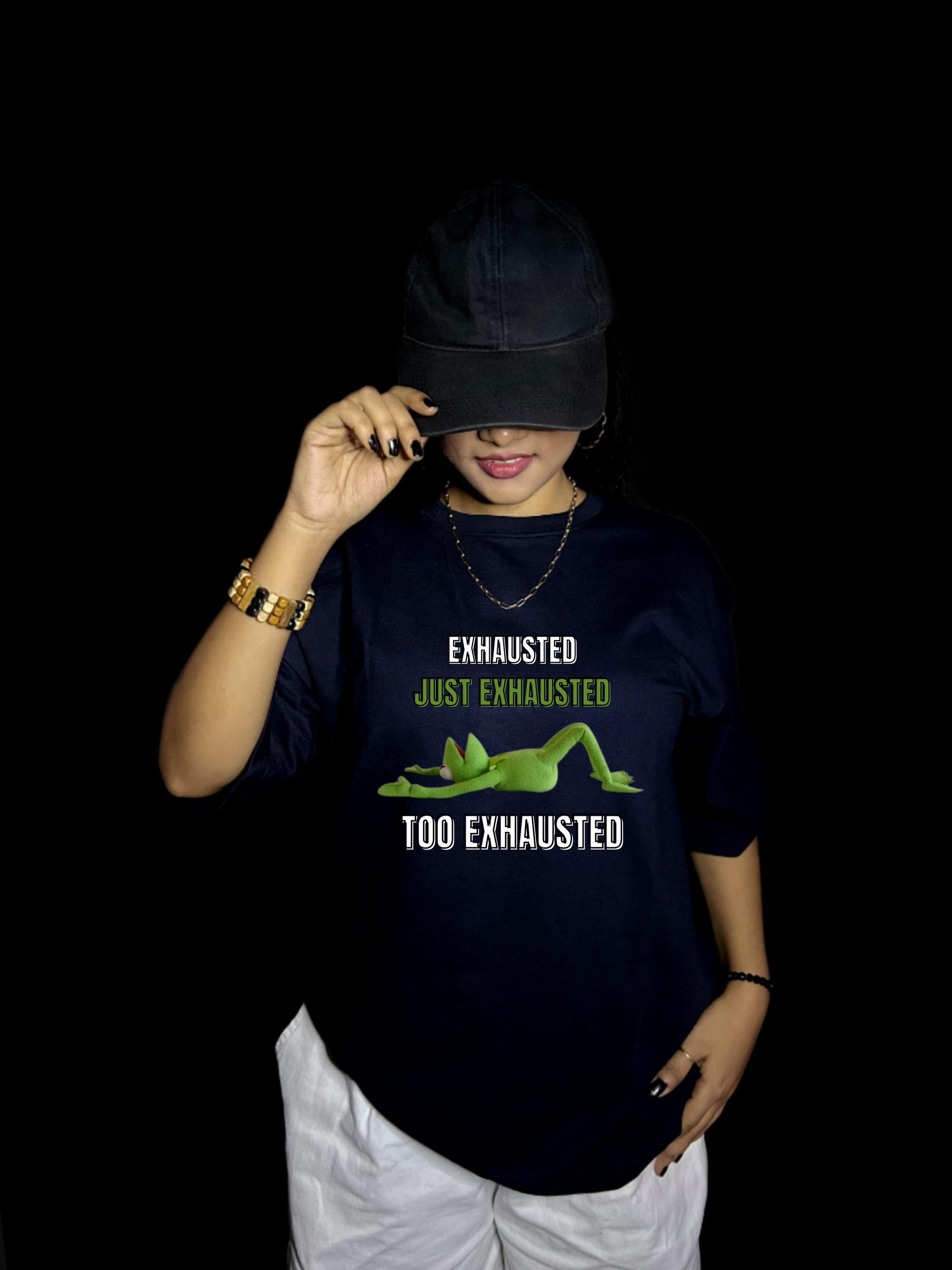 Exhausted Oversized T-shirts - Women