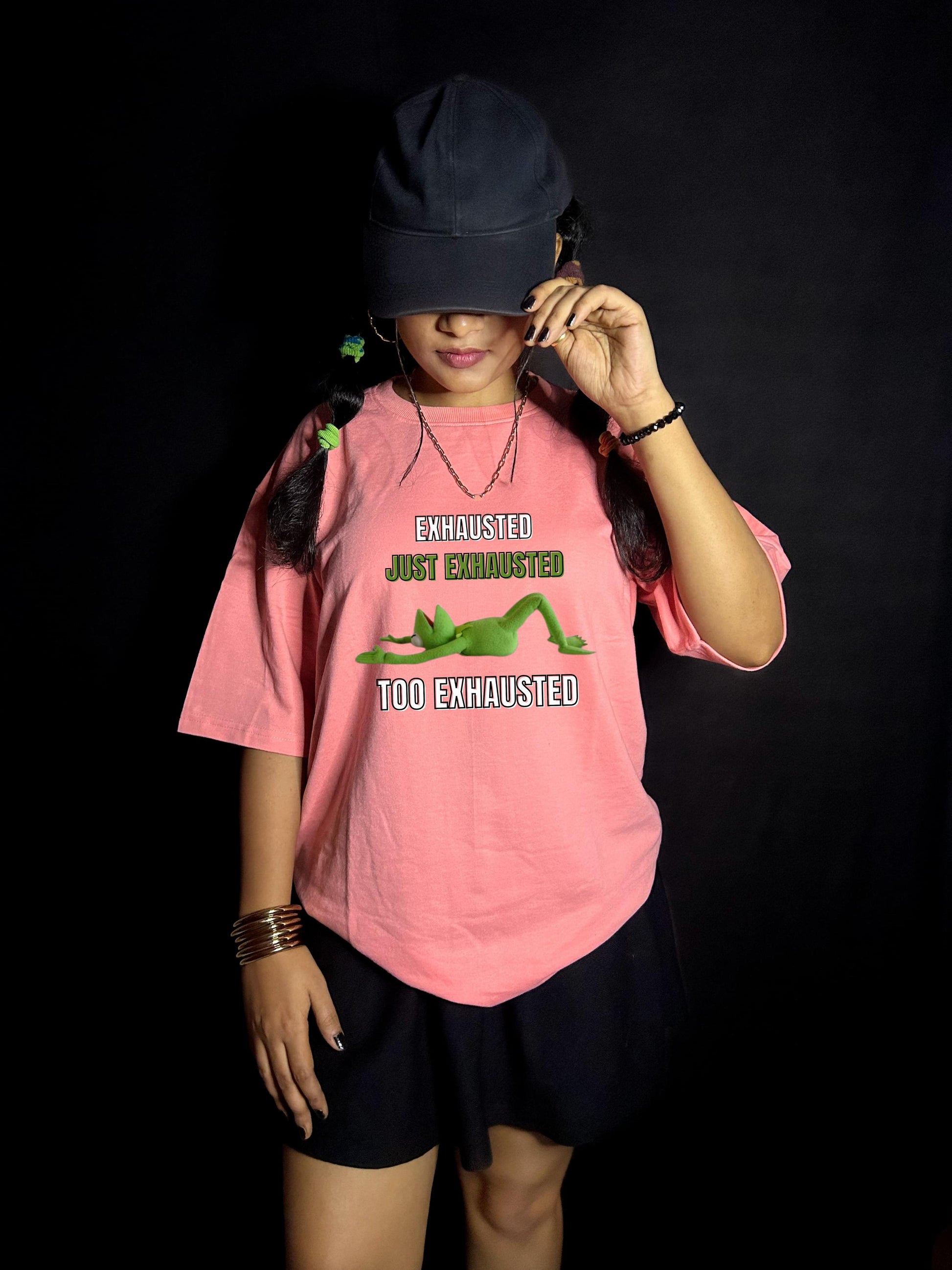 Exhausted Oversized T-shirts - Women