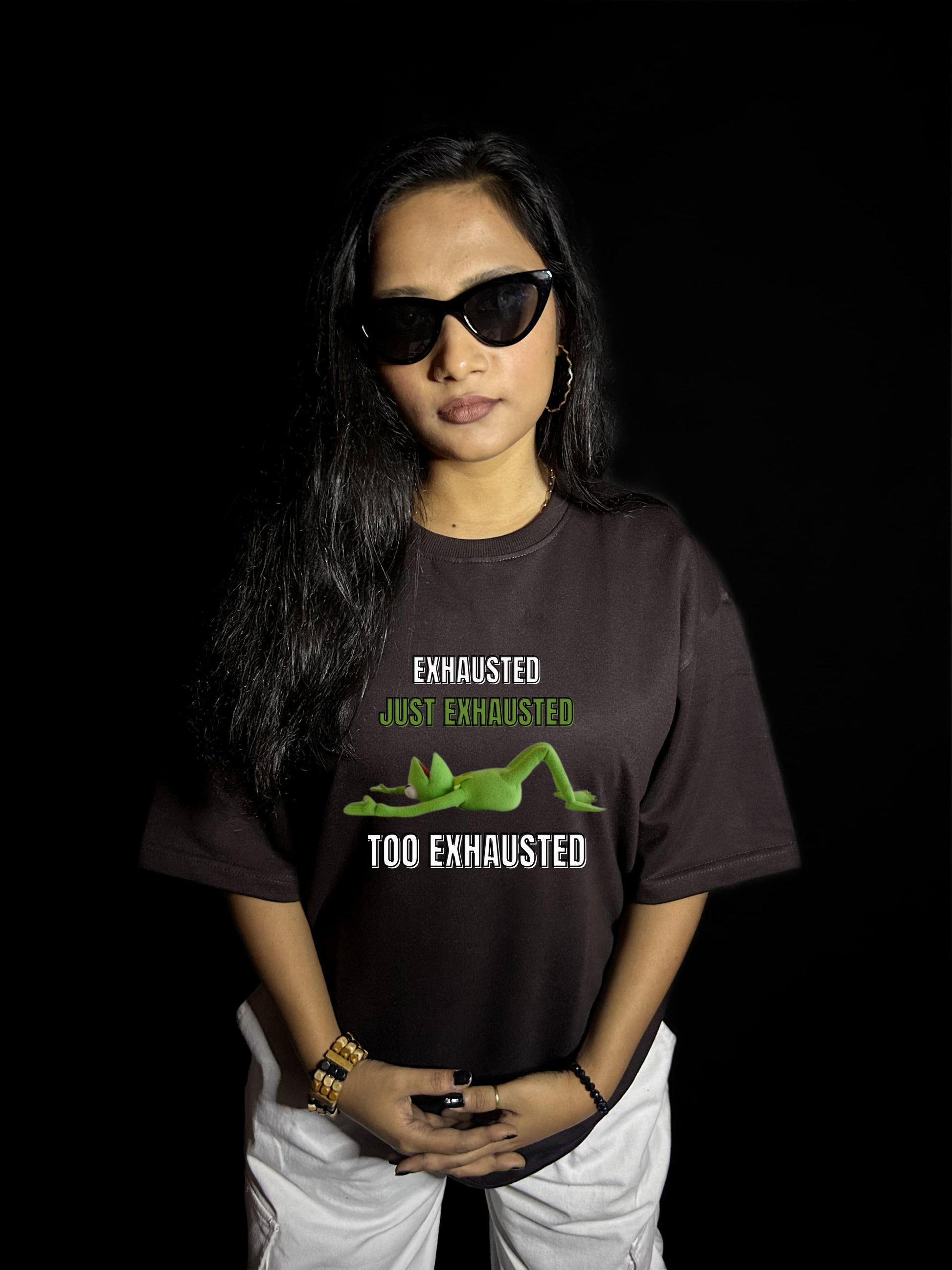 Exhausted Oversized T-shirts - Women