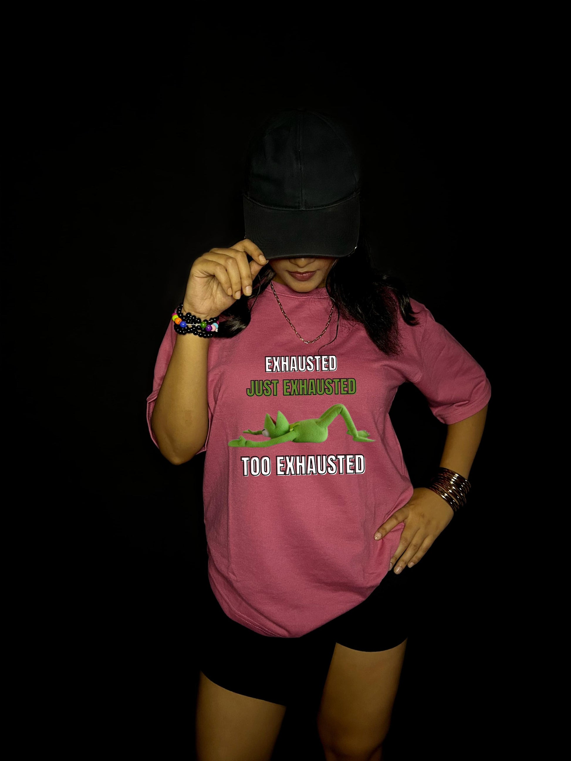 Exhausted Oversized T-shirts - Women