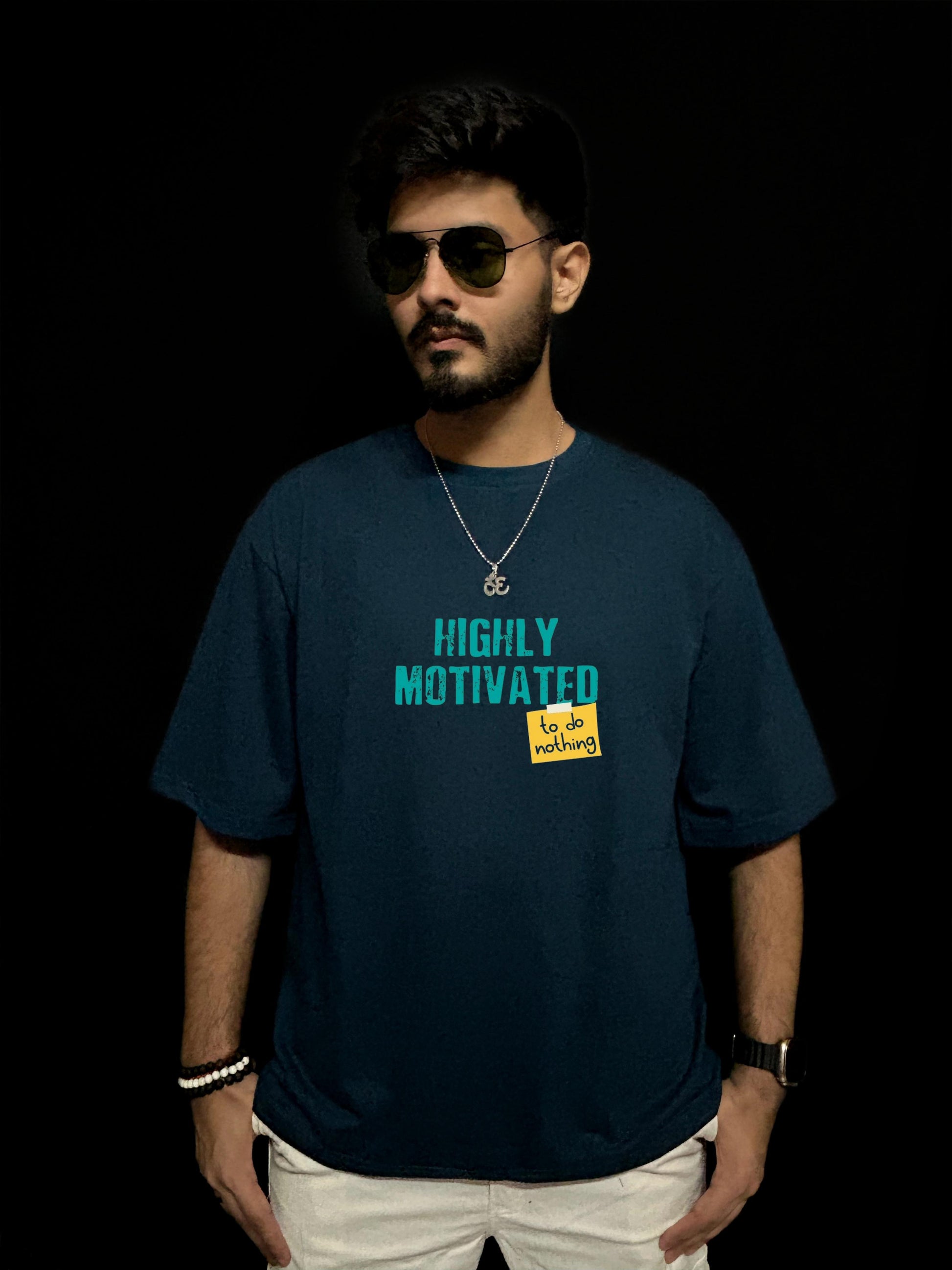 Highly Motivated Oversized T-shirts