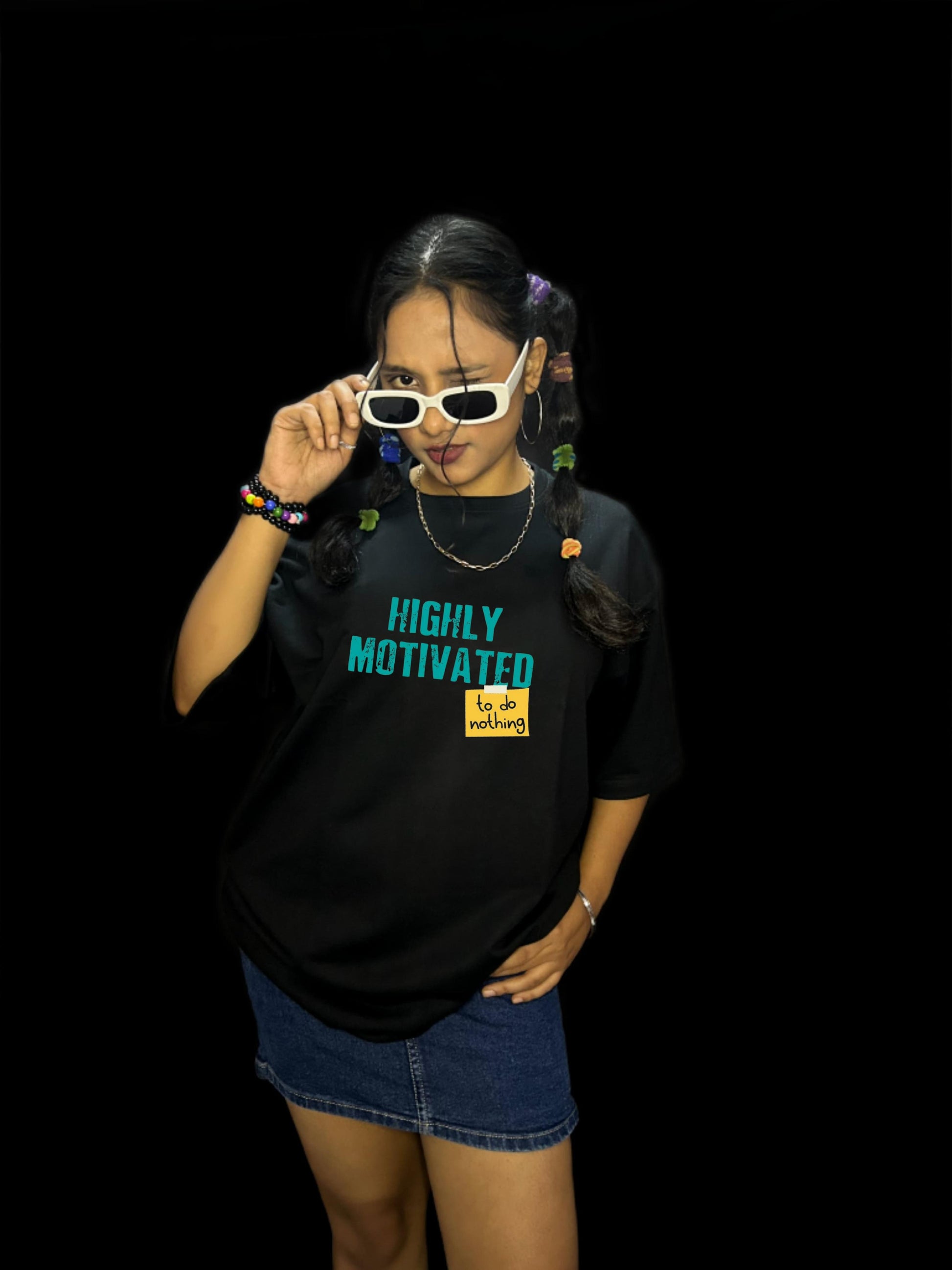 Highly Motivated Oversized T-shirts - Women