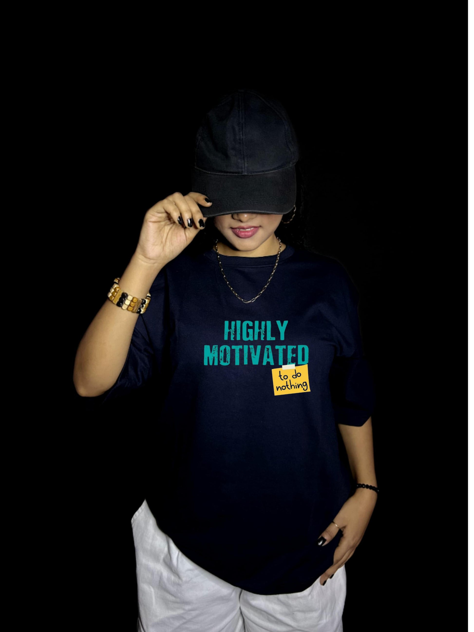 Highly Motivated Oversized T-shirts - Women