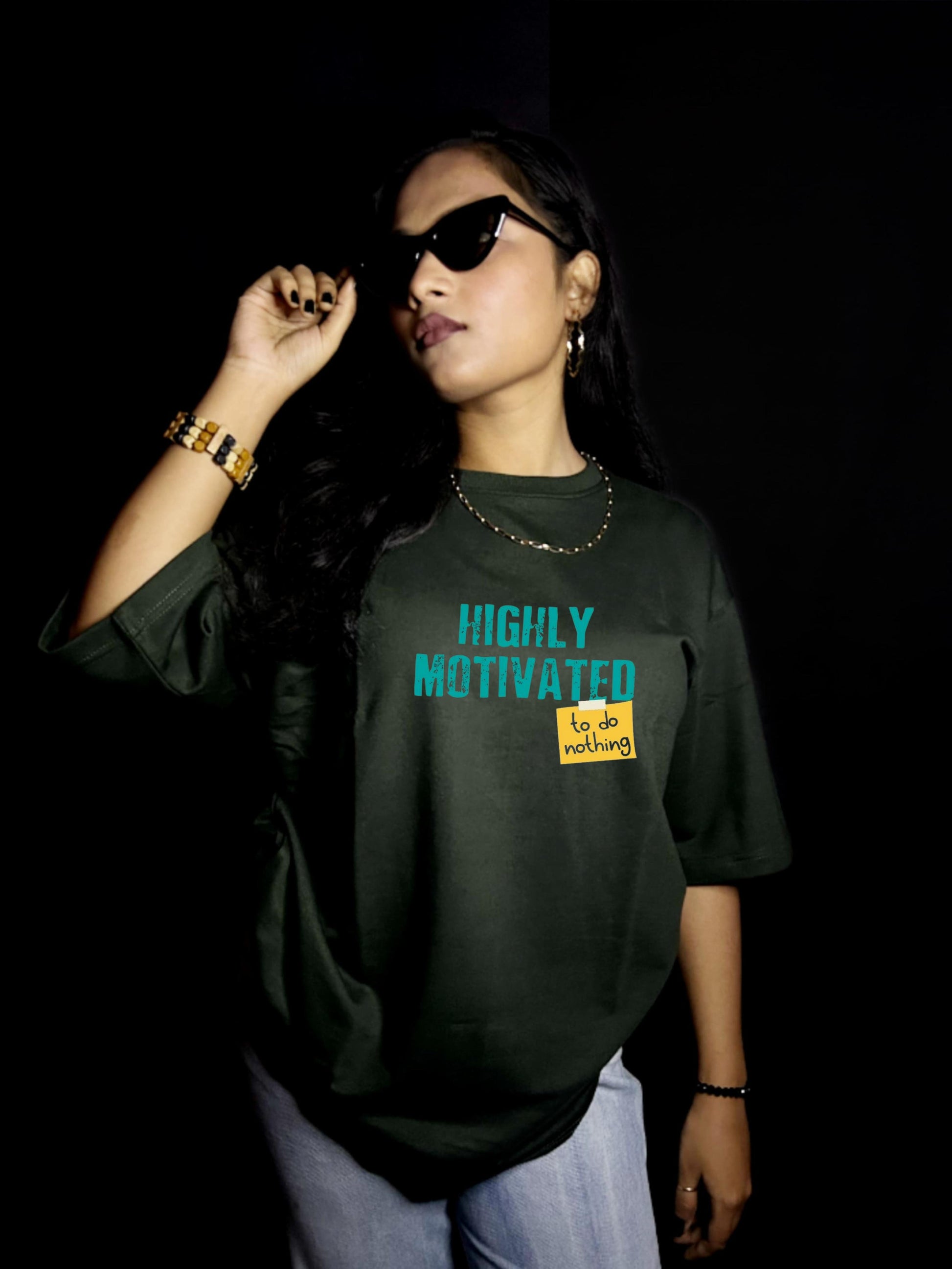 Highly Motivated Oversized T-shirts - Women