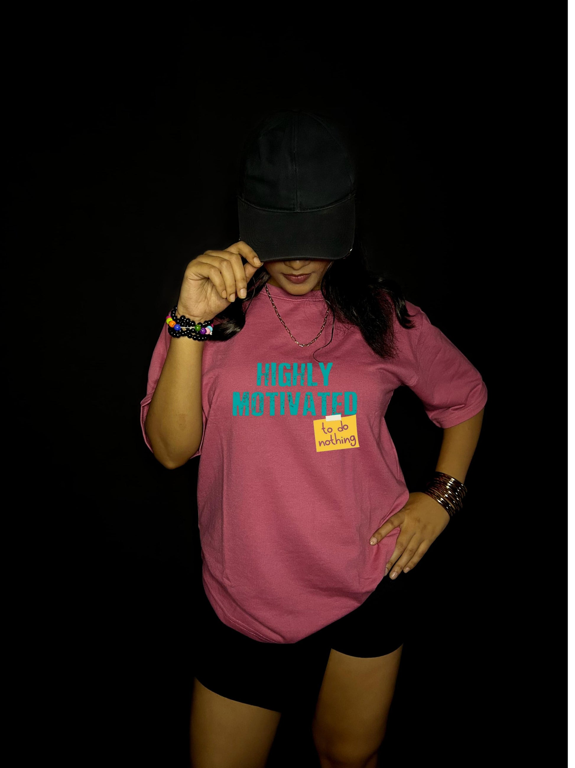 Highly Motivated Oversized T-shirts - Women