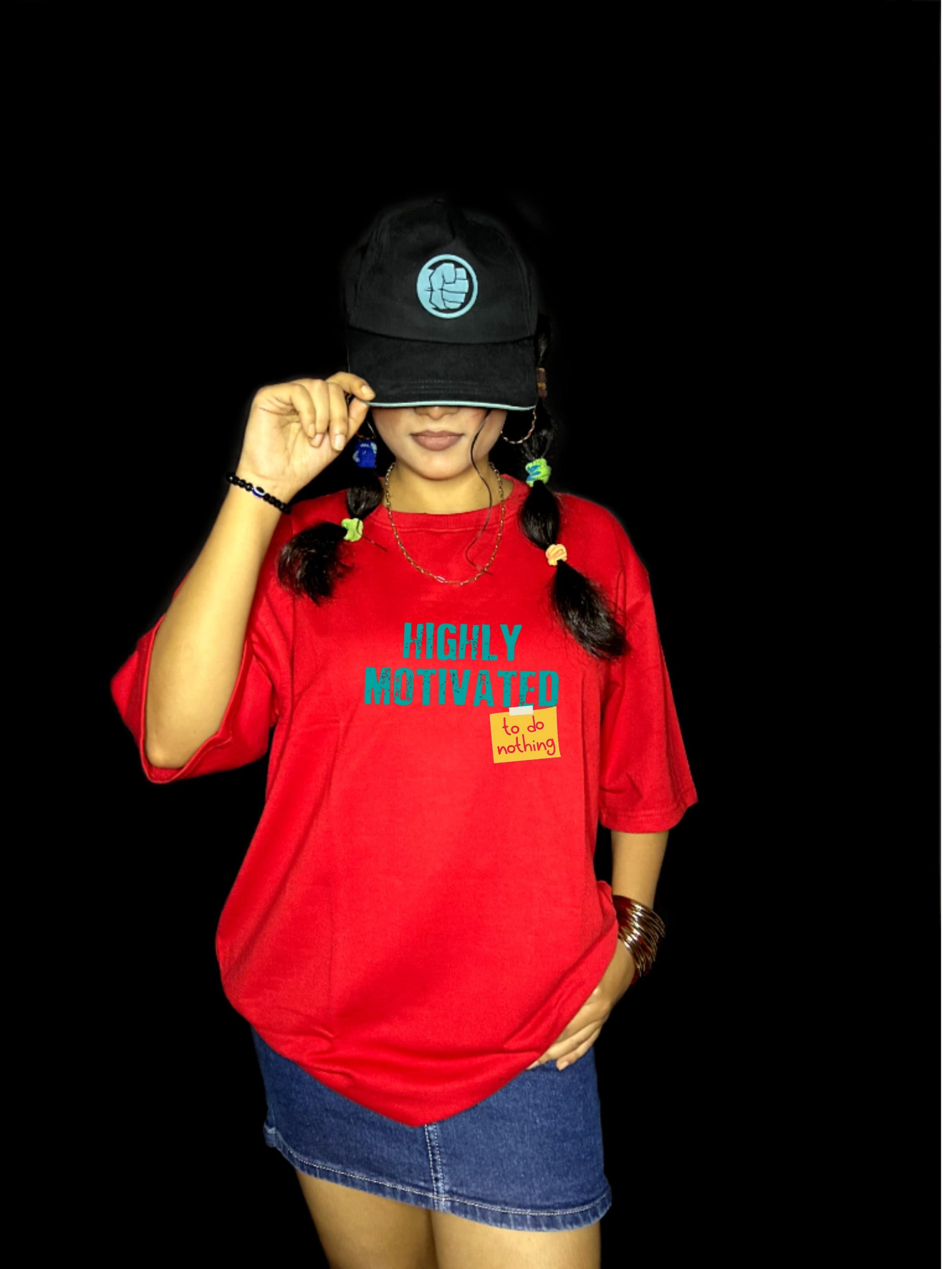 Highly Motivated Oversized T-shirts - Women