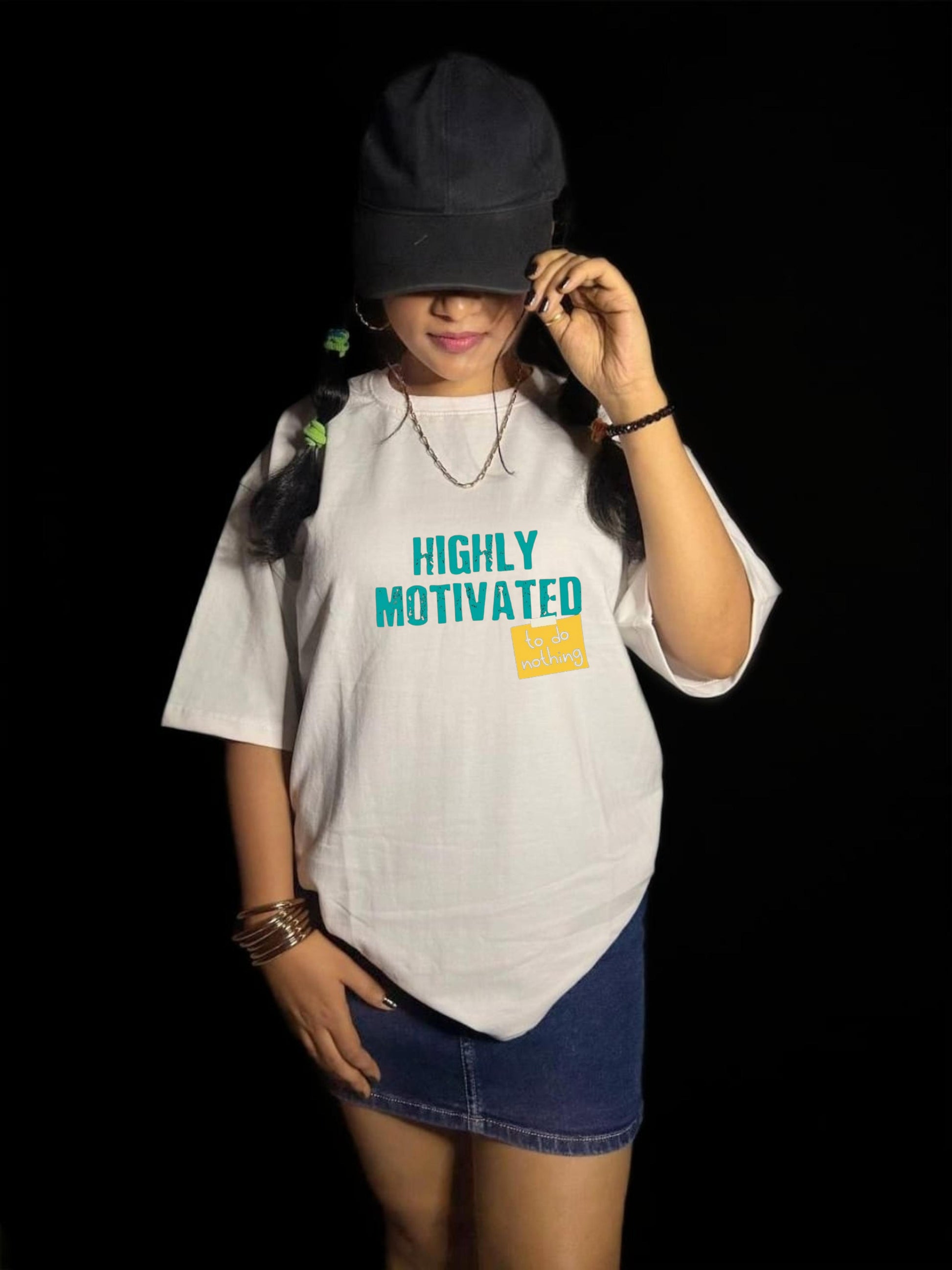 Highly Motivated Oversized T-shirts - Women