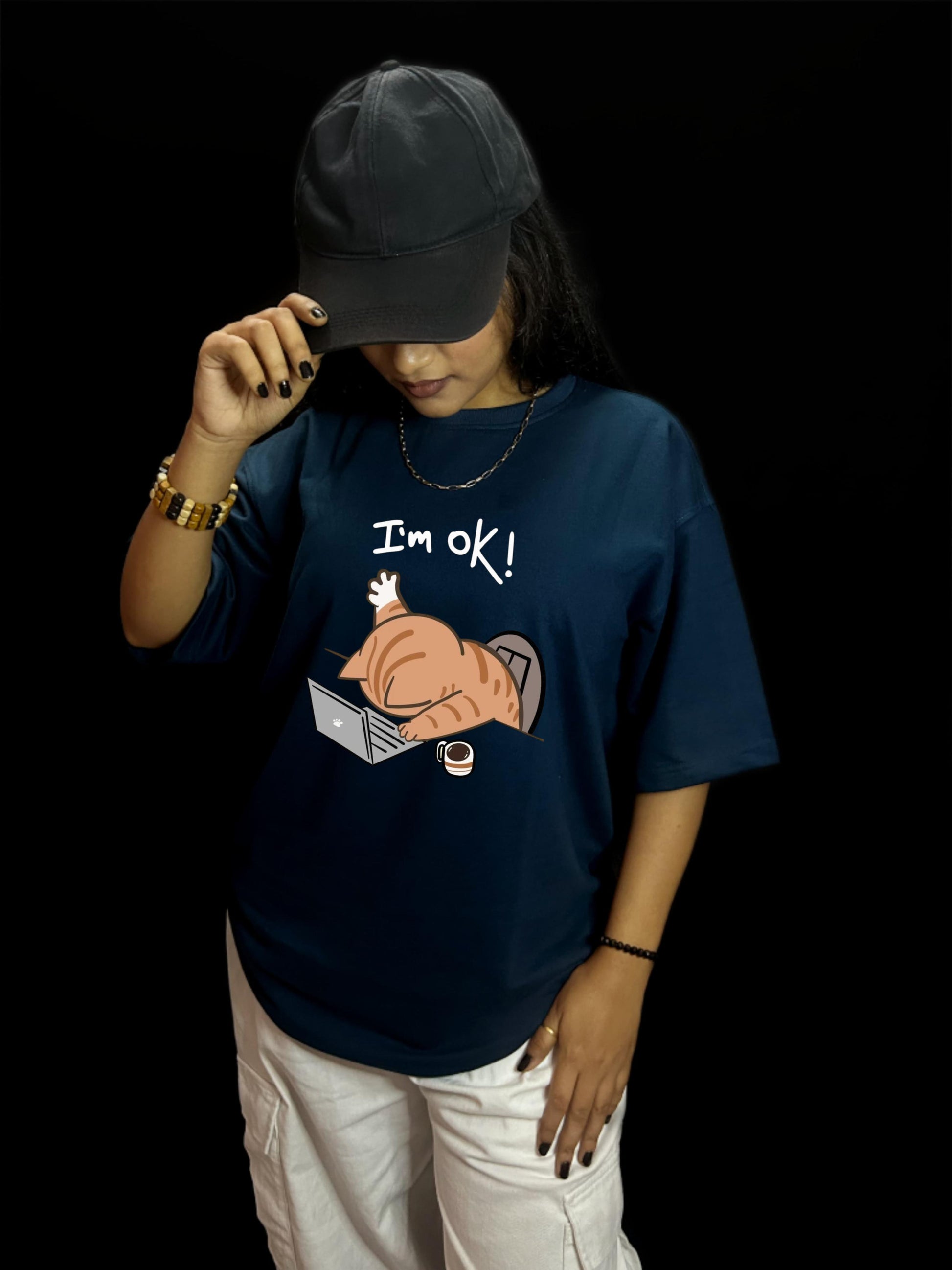 I_m Okay Oversized T-shirts - Women