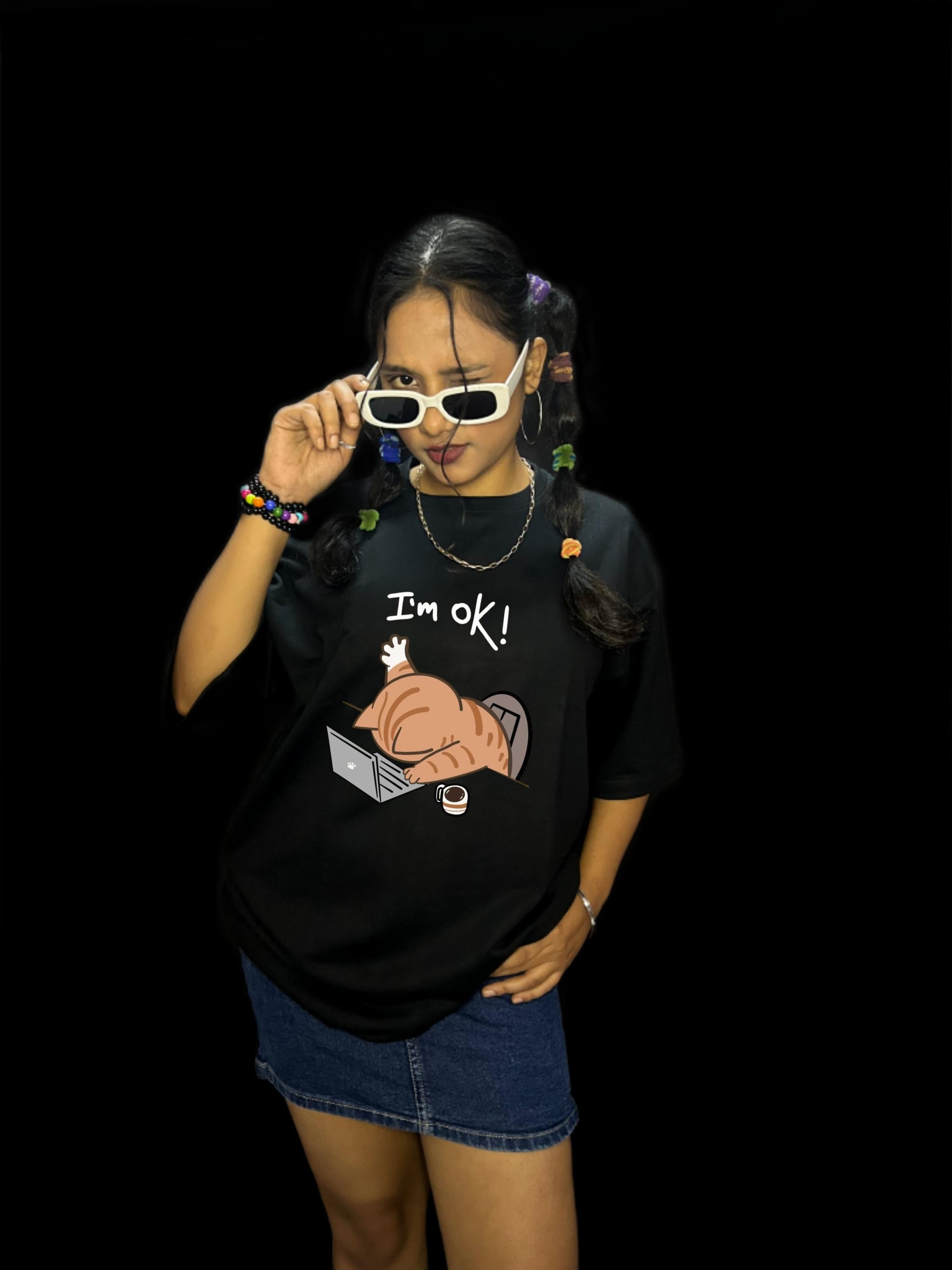 I_m Okay Oversized T-shirts - Women