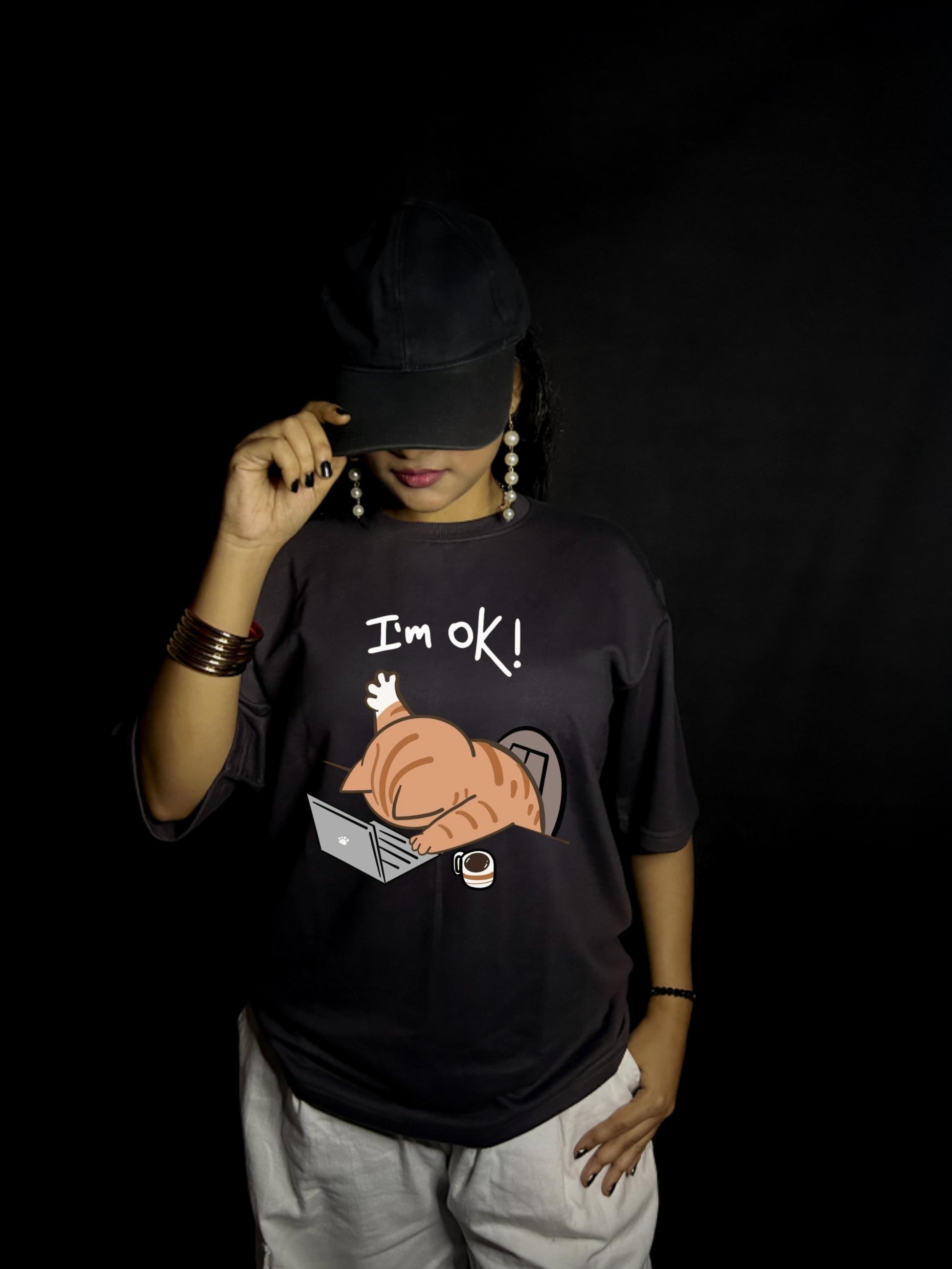 I_m Okay Oversized T-shirts - Women