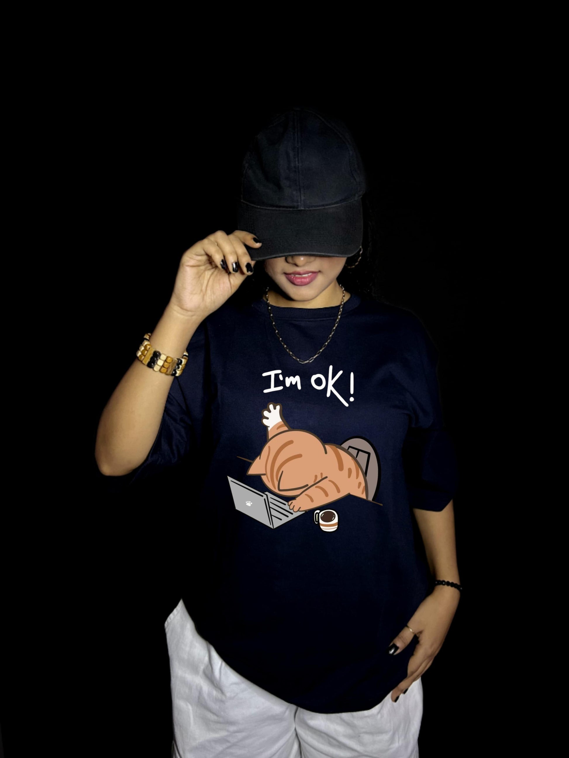I_m Okay Oversized T-shirts - Women
