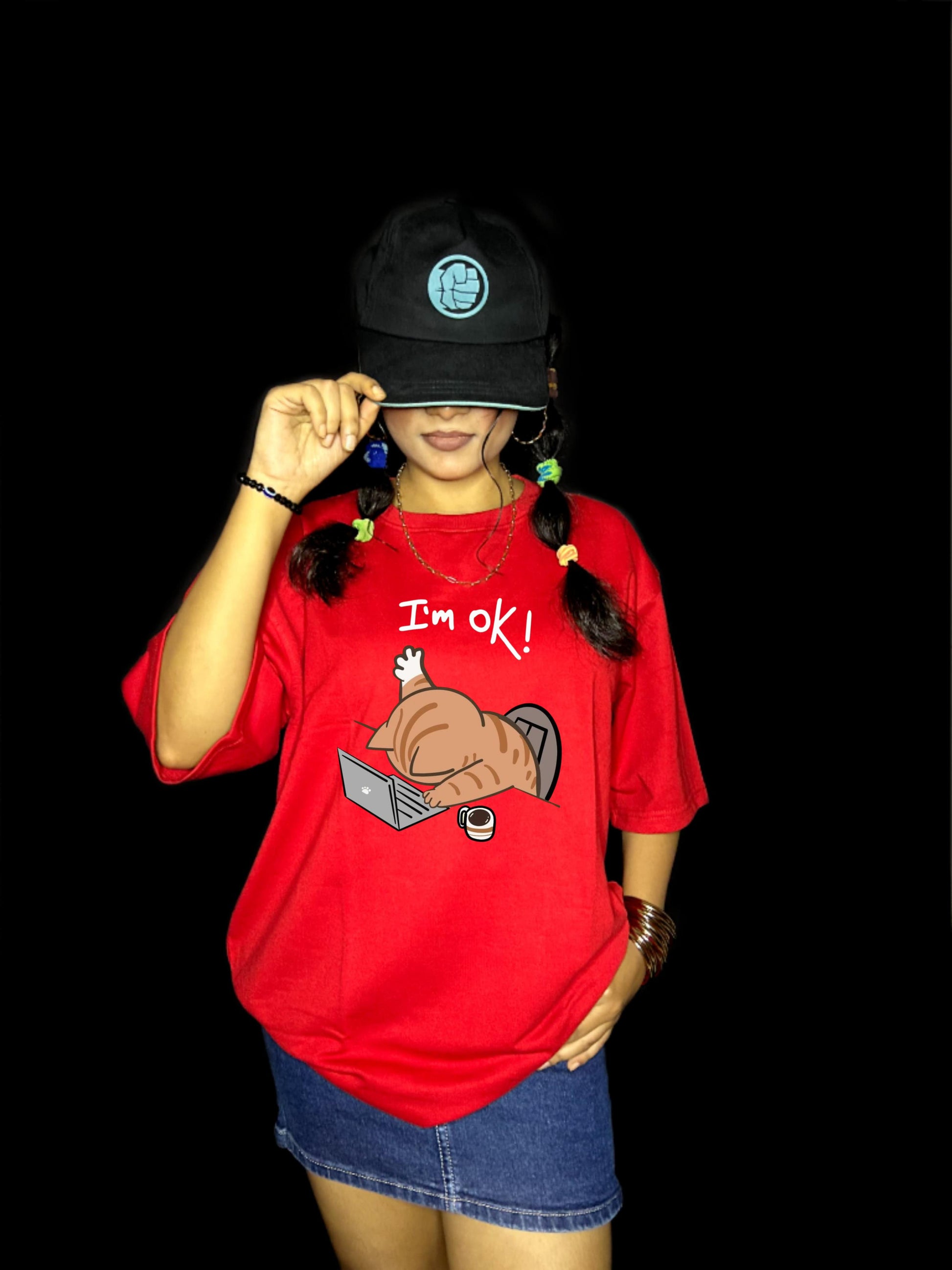 I_m Okay Oversized T-shirts - Women