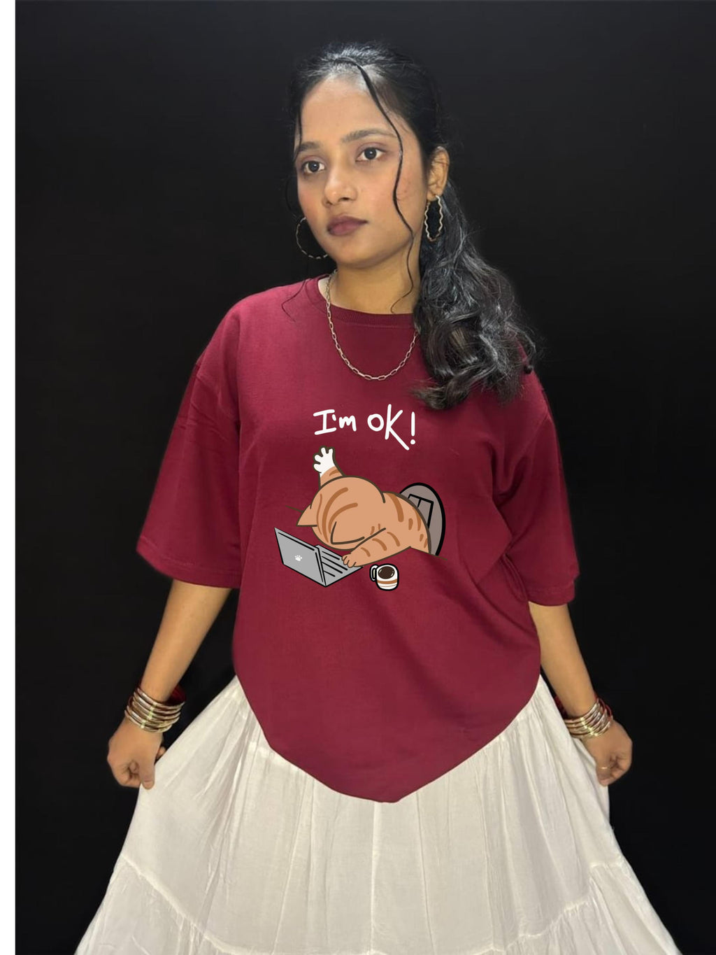 I_m Okay Oversized T-shirts - Women
