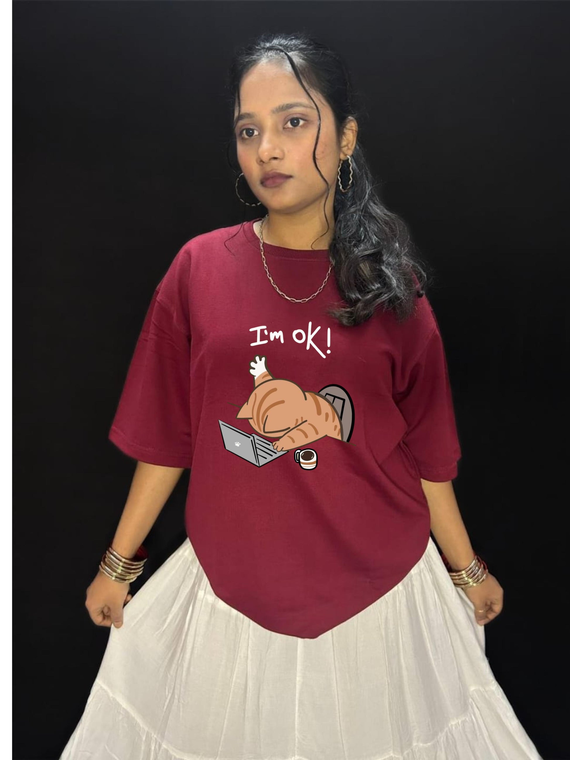 I_m Okay Oversized T-shirts - Women