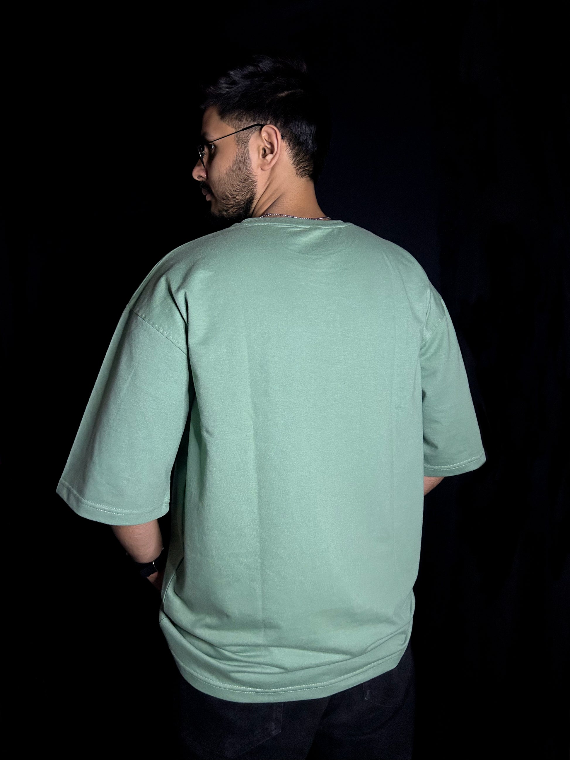 Men's Plain Pista Oversized T-shirt