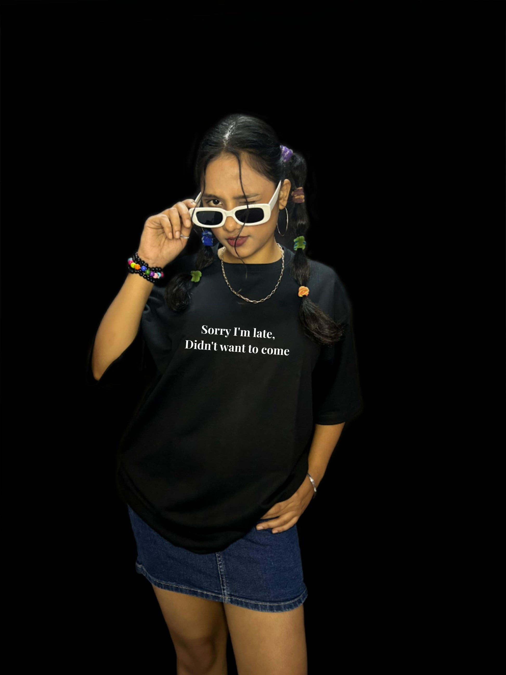 Sorry I_m Late Oversized T-shirts - Women