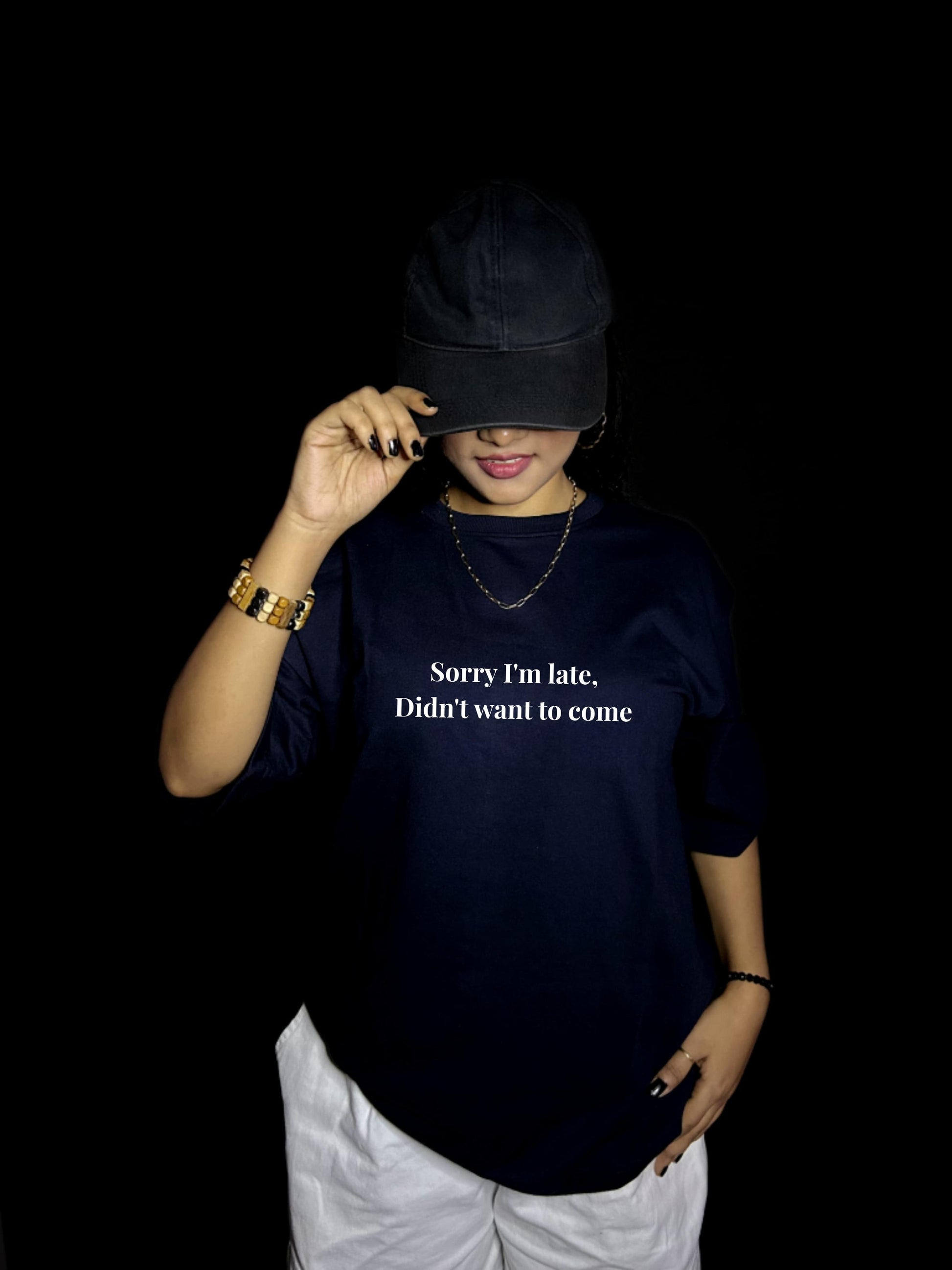 Sorry I_m Late Oversized T-shirts - Women