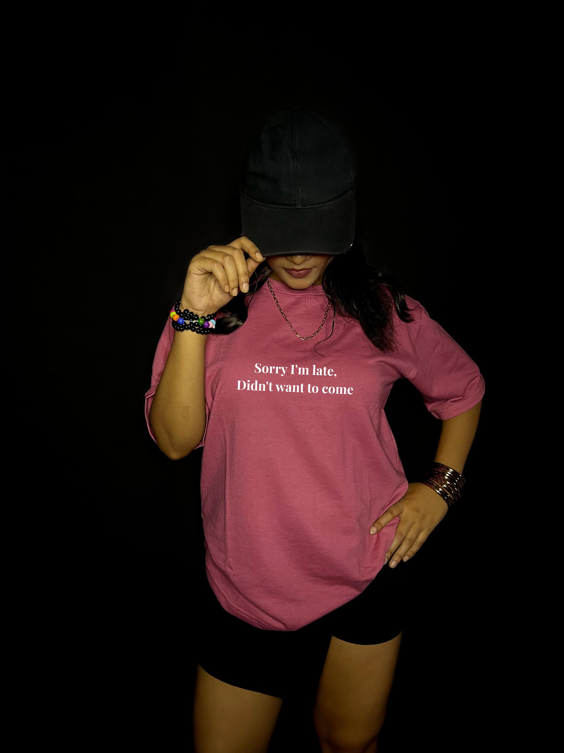 Sorry I_m Late Oversized T-shirts - Women