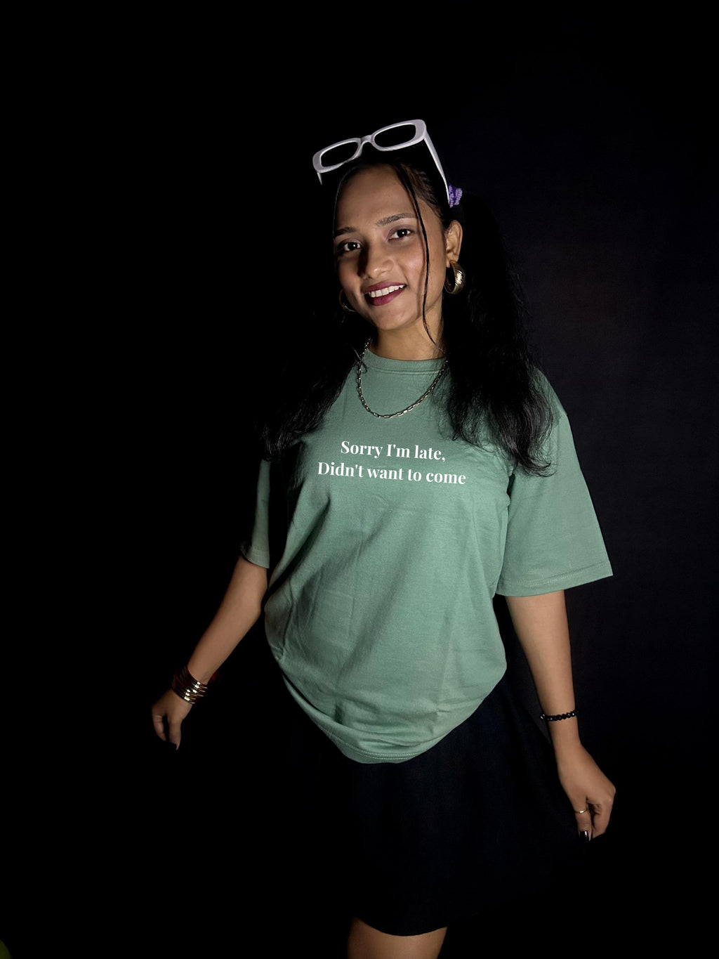 Sorry I_m Late Oversized T-shirts - Women