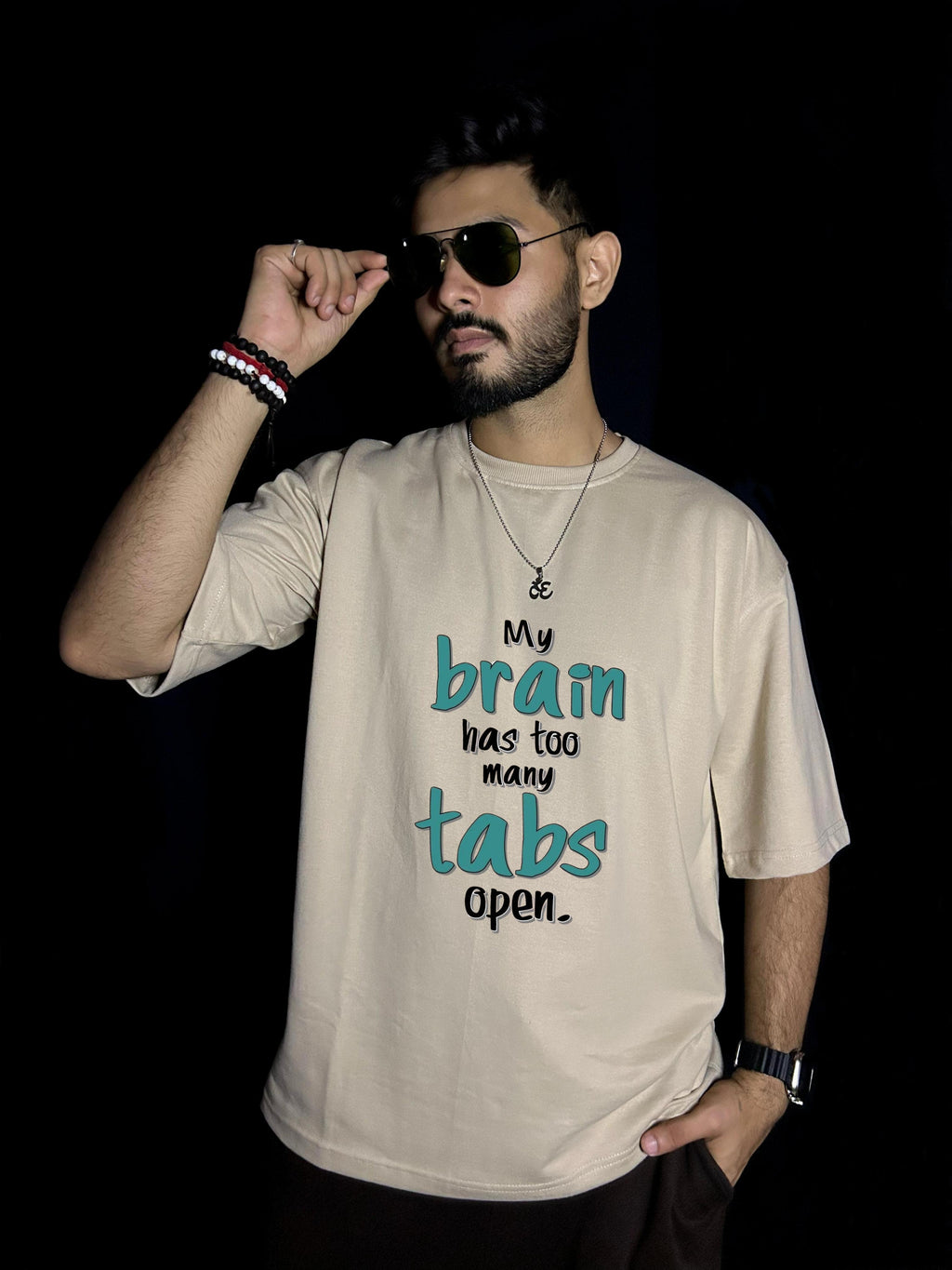 Tabs Open Oversized T-shirts