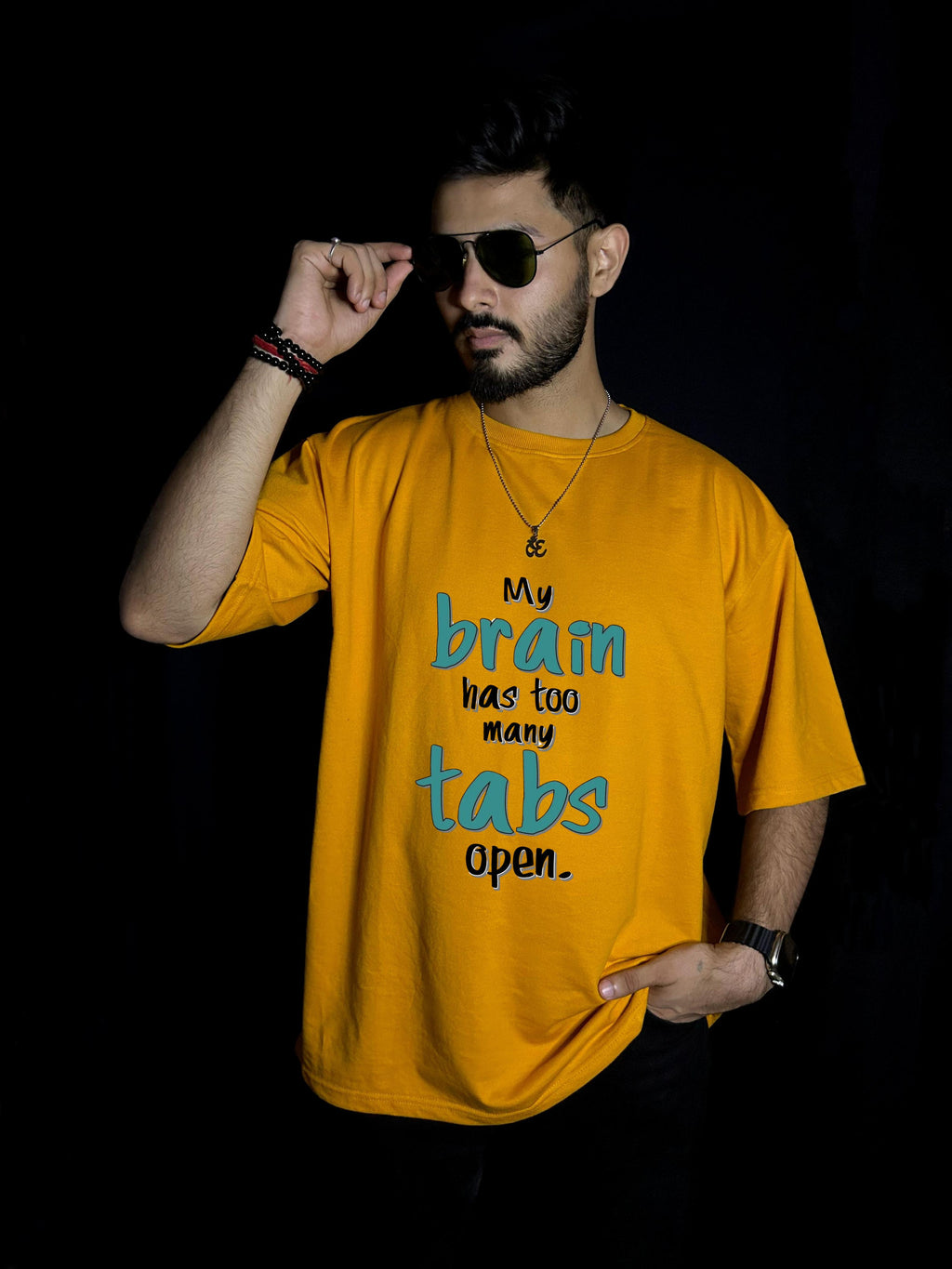 Tabs Open Oversized T-shirts