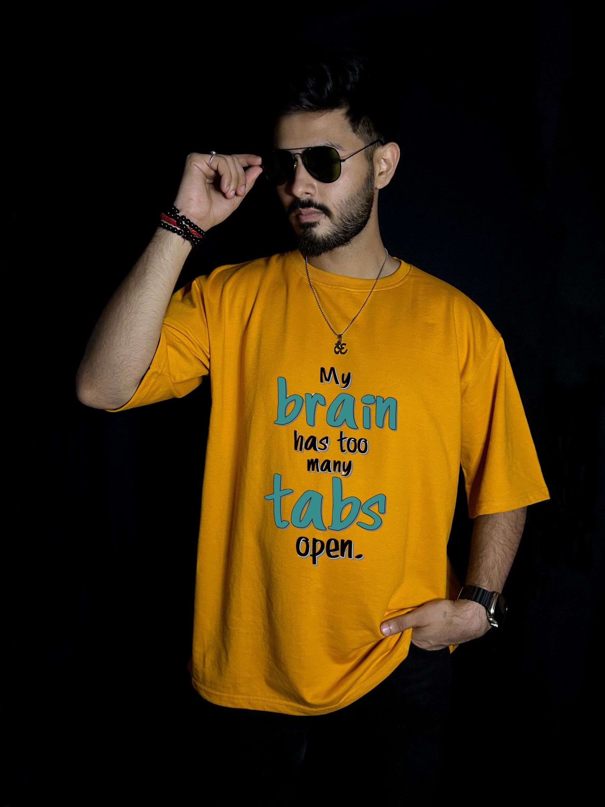 Tabs Open Oversized T-shirts