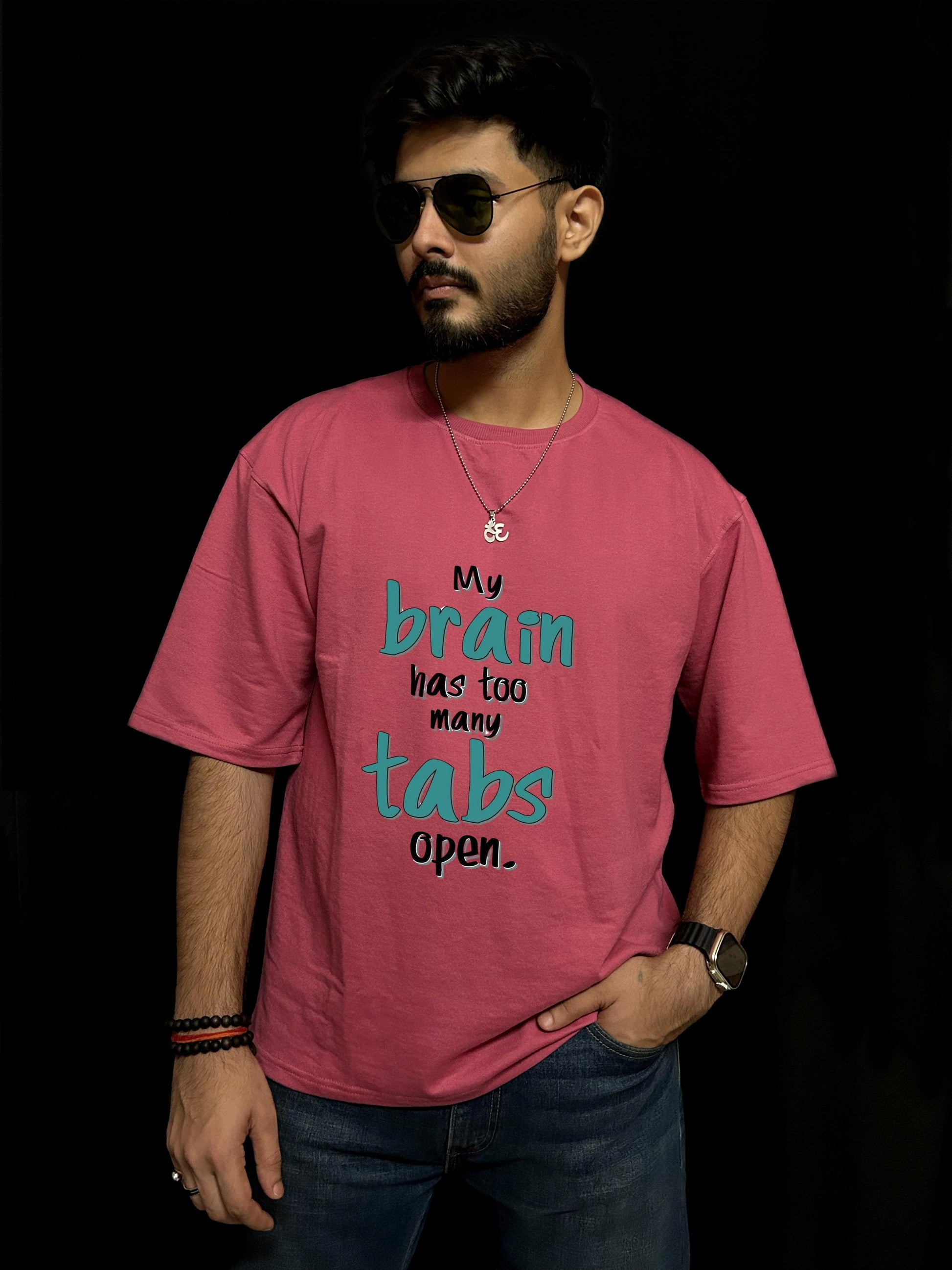 Tabs Open Oversized T-shirts