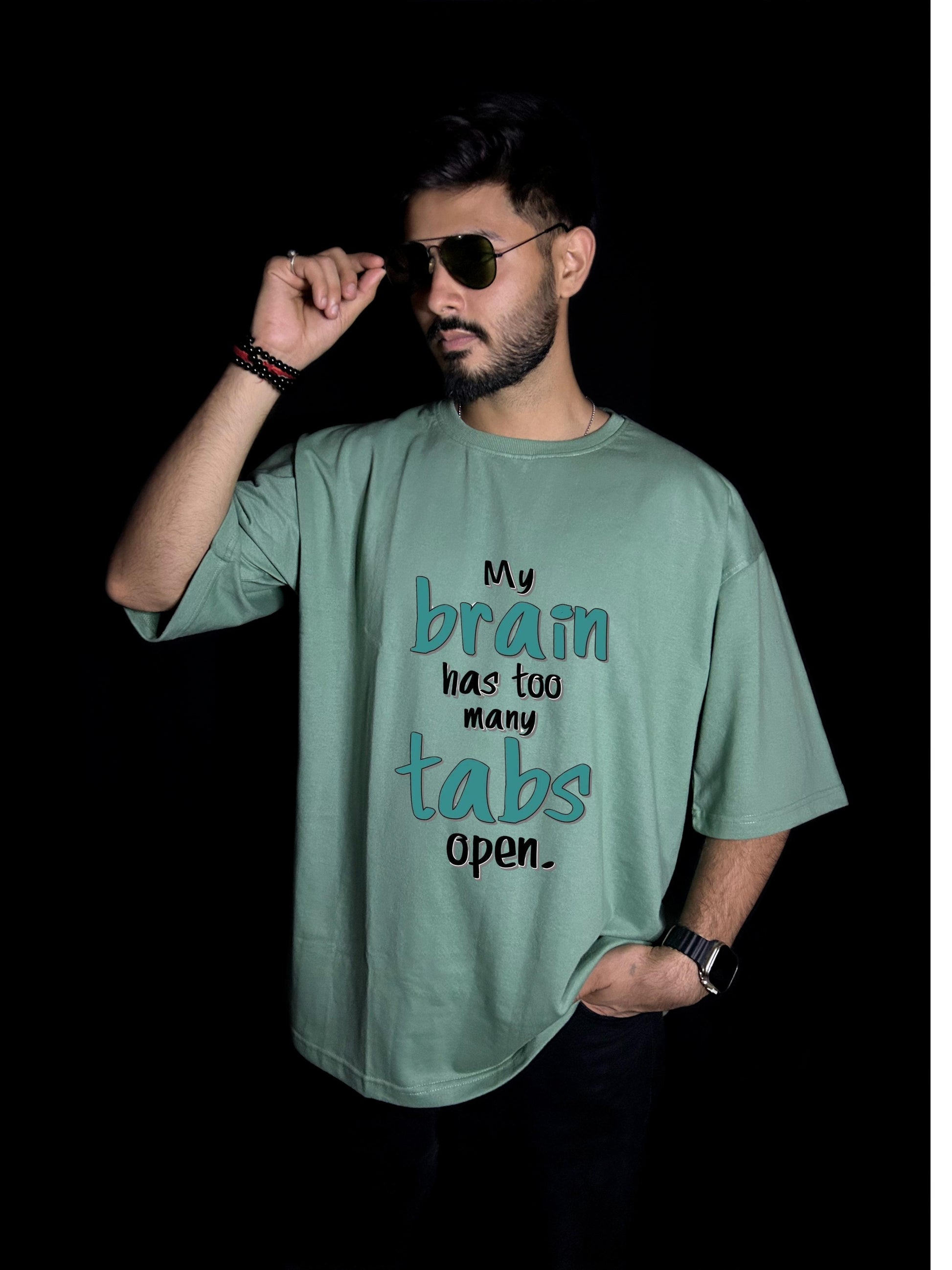 Tabs Open Oversized T-shirts