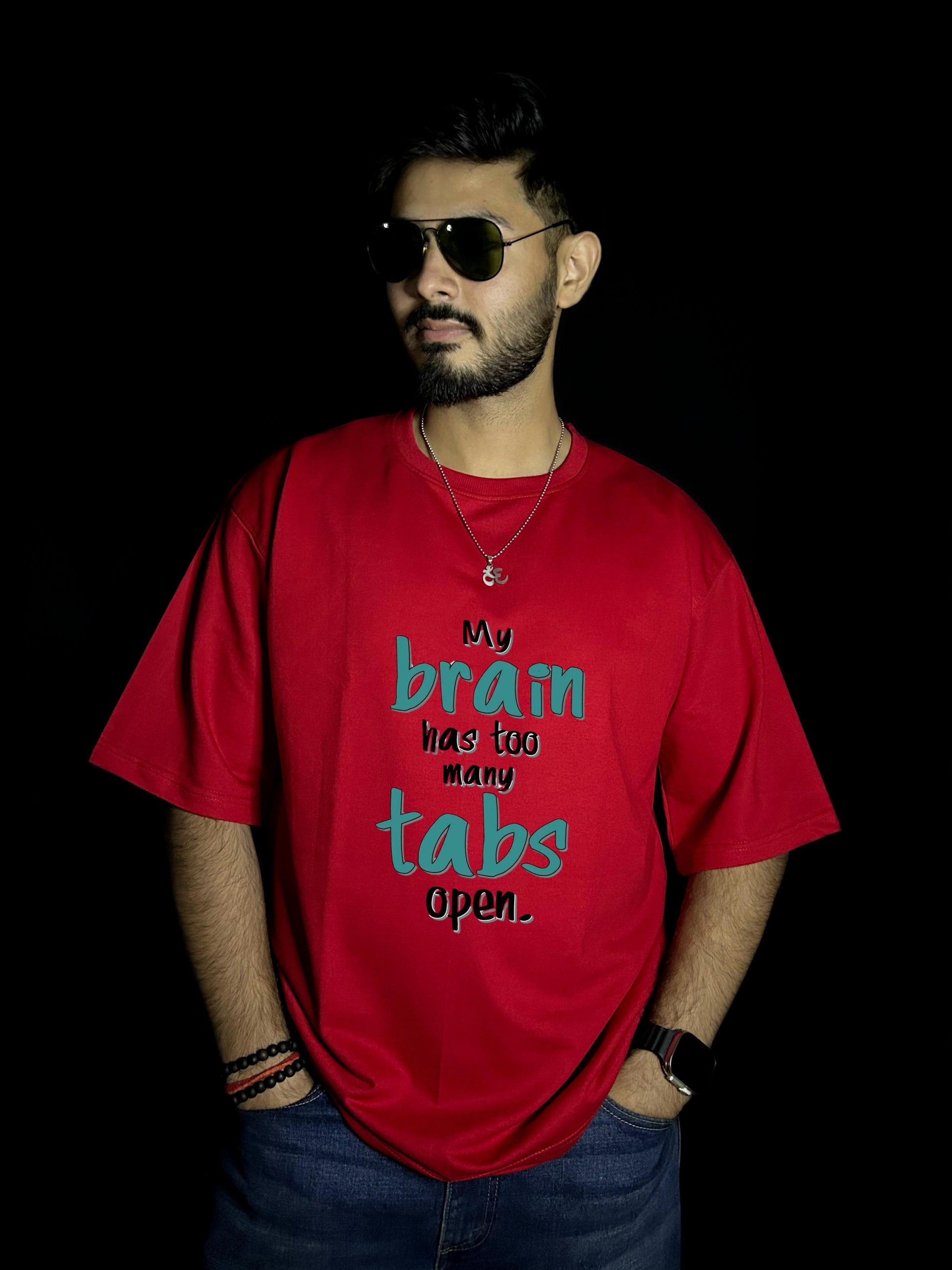 Tabs Open Oversized T-shirts