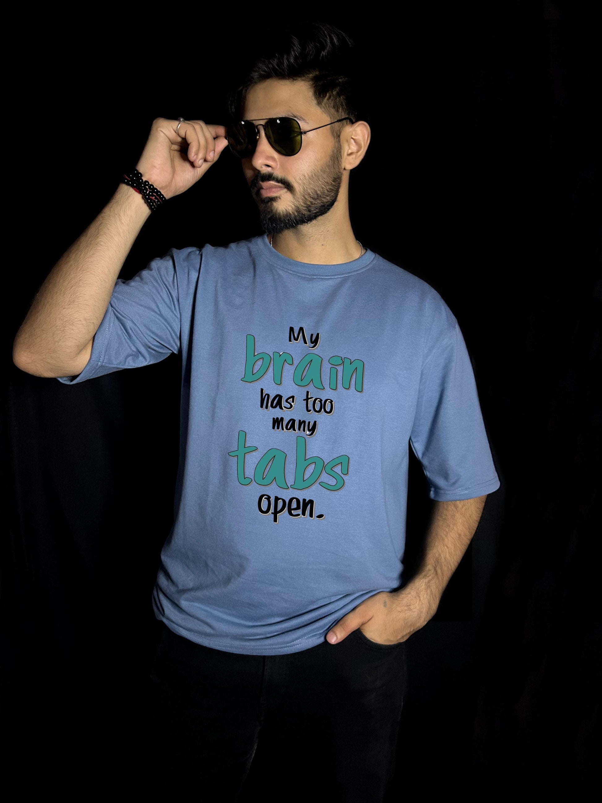 Tabs Open Oversized T-shirts