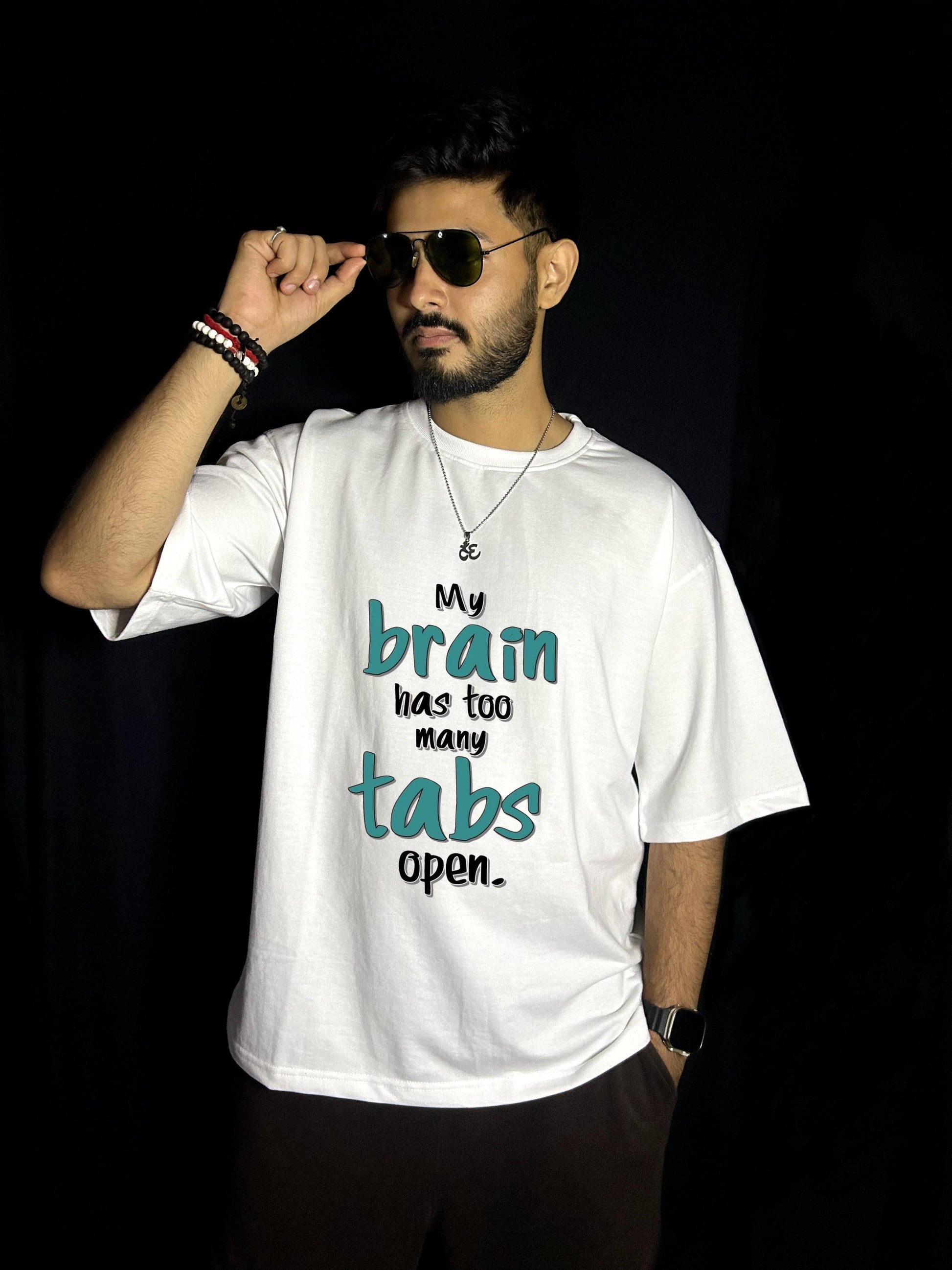 Tabs Open Oversized T-shirts