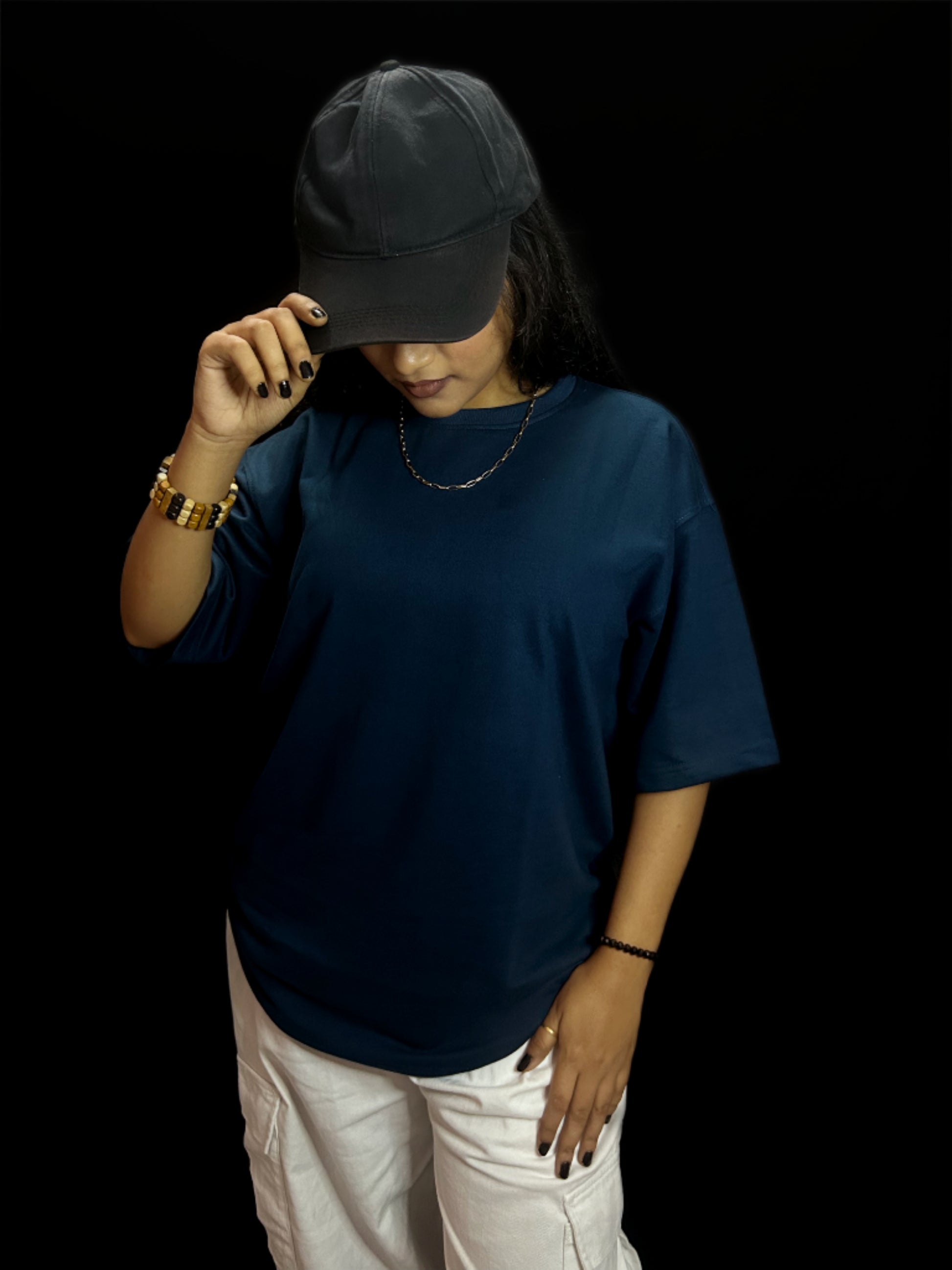 Women's Plain Airforce Oversized T-shirt