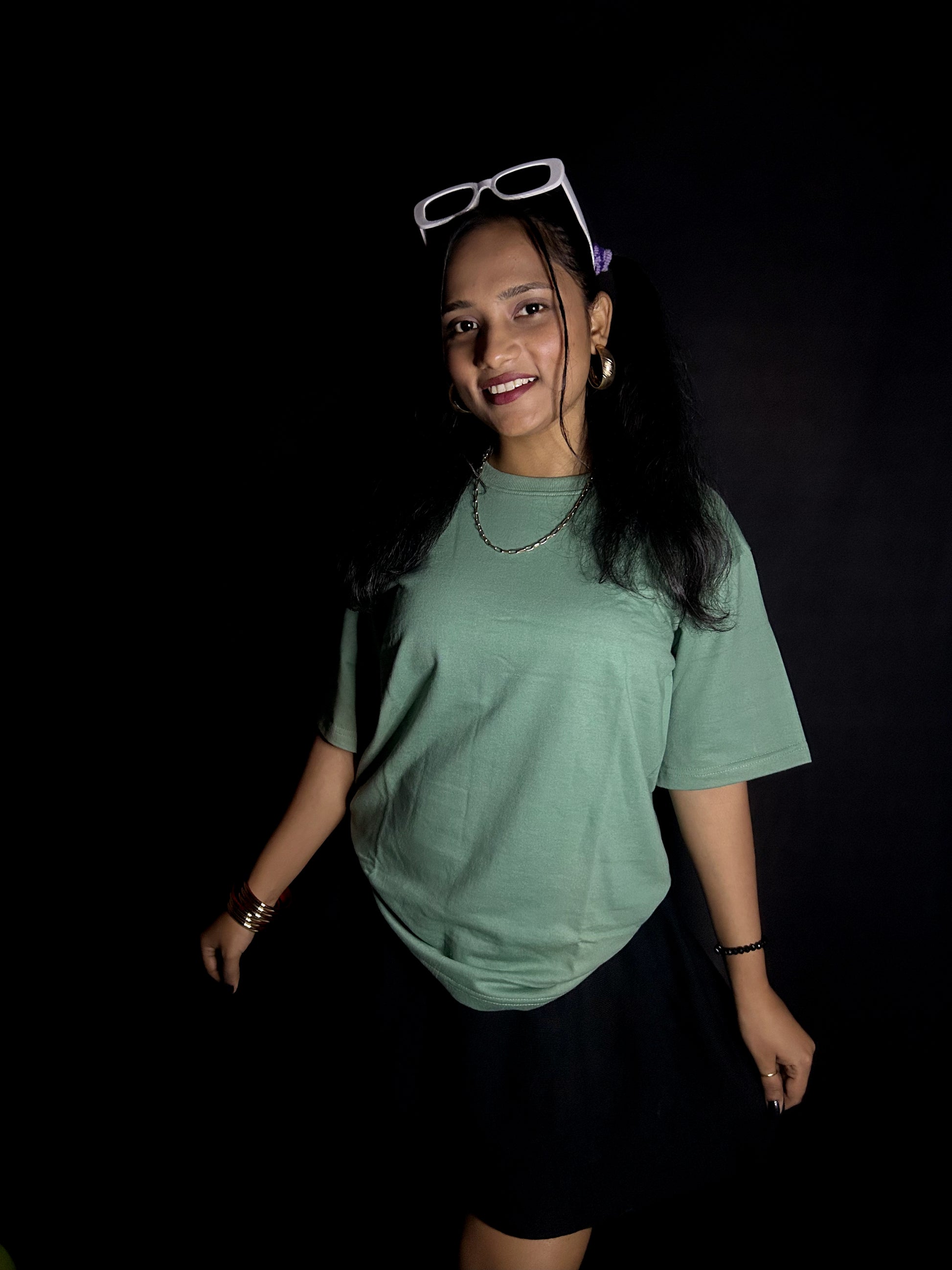 Women's Plain Pista Oversized T-shirt